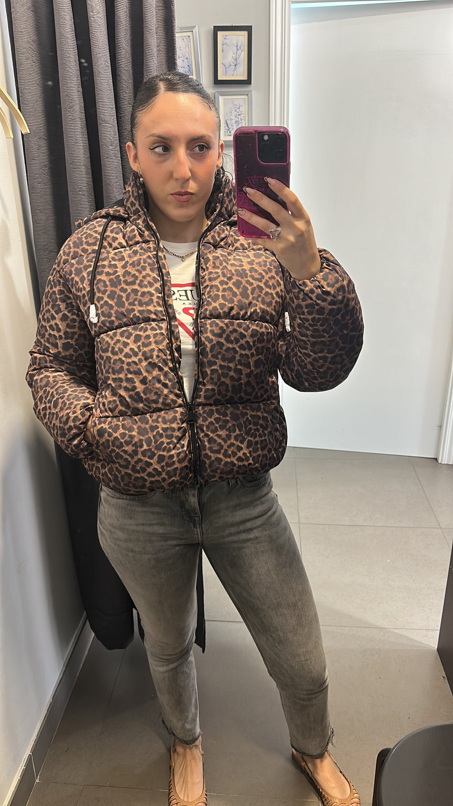Chaqueta Tiffosi animal print