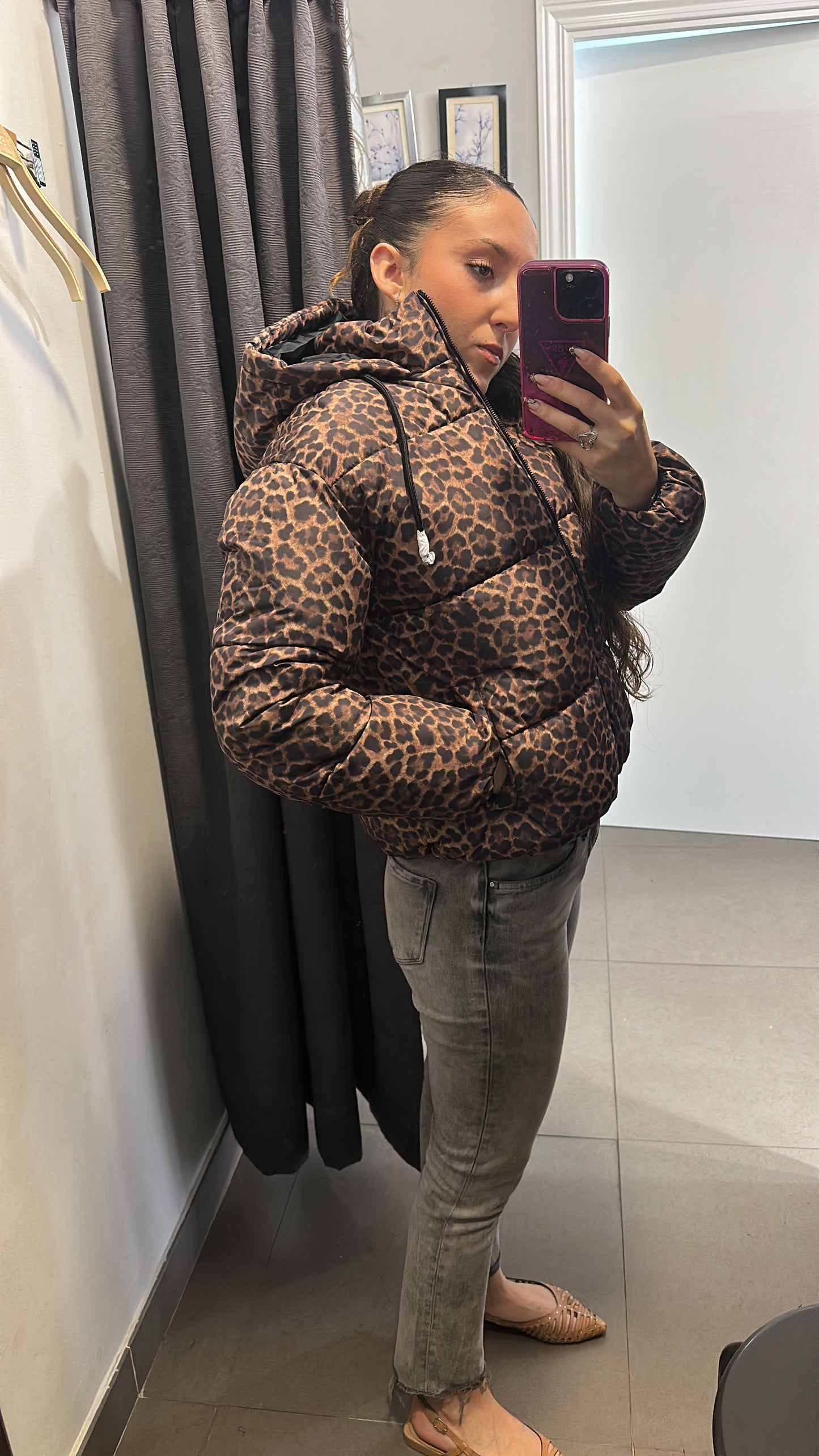 Chaqueta Tiffosi animal print