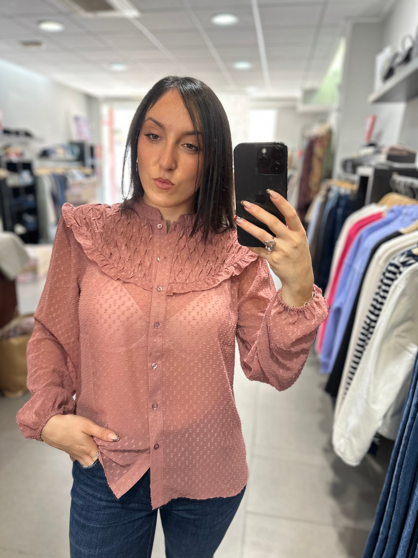 Camisa Tiffosi rosa