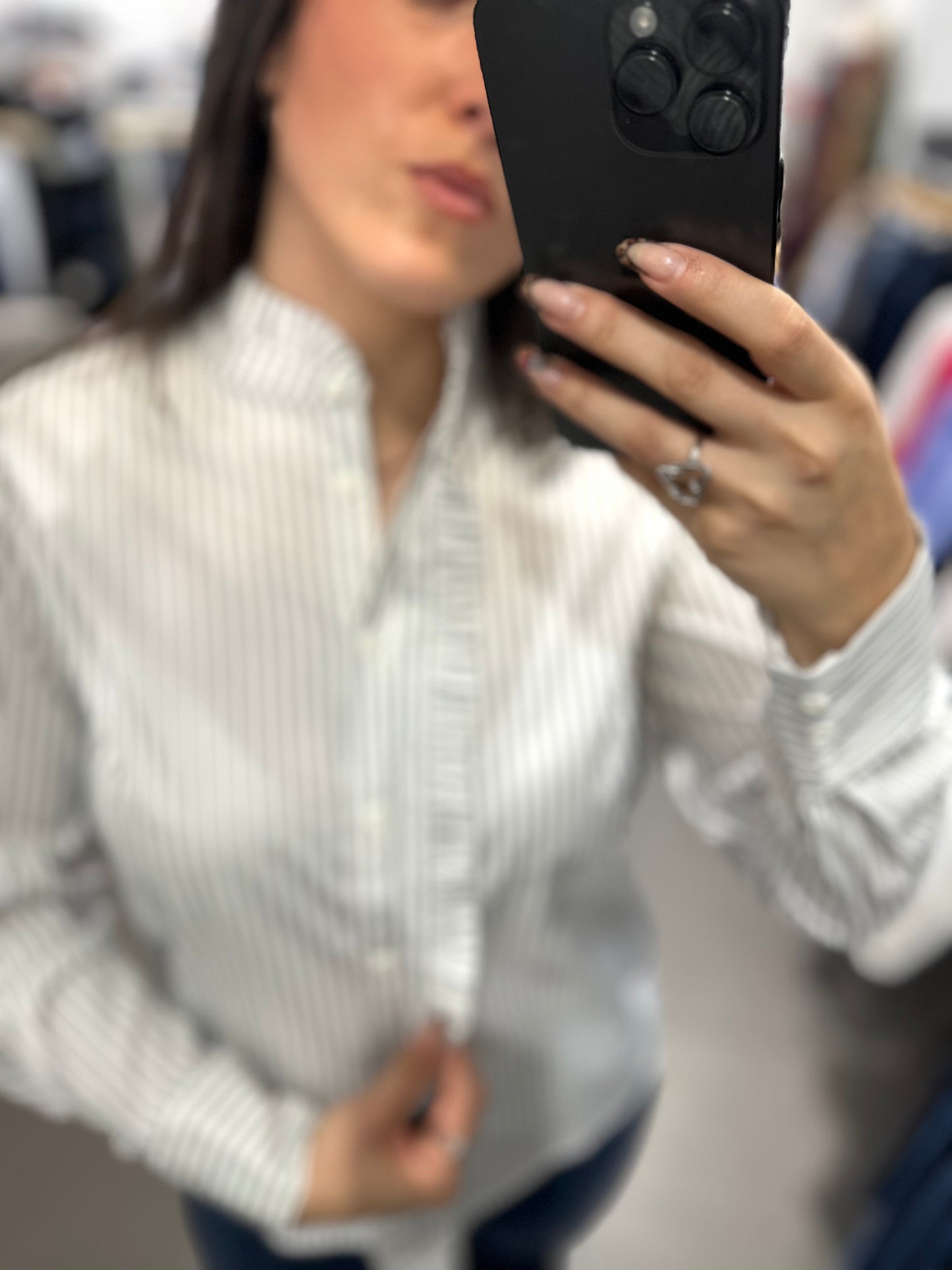 Camisa Tiffosi volante a rayas