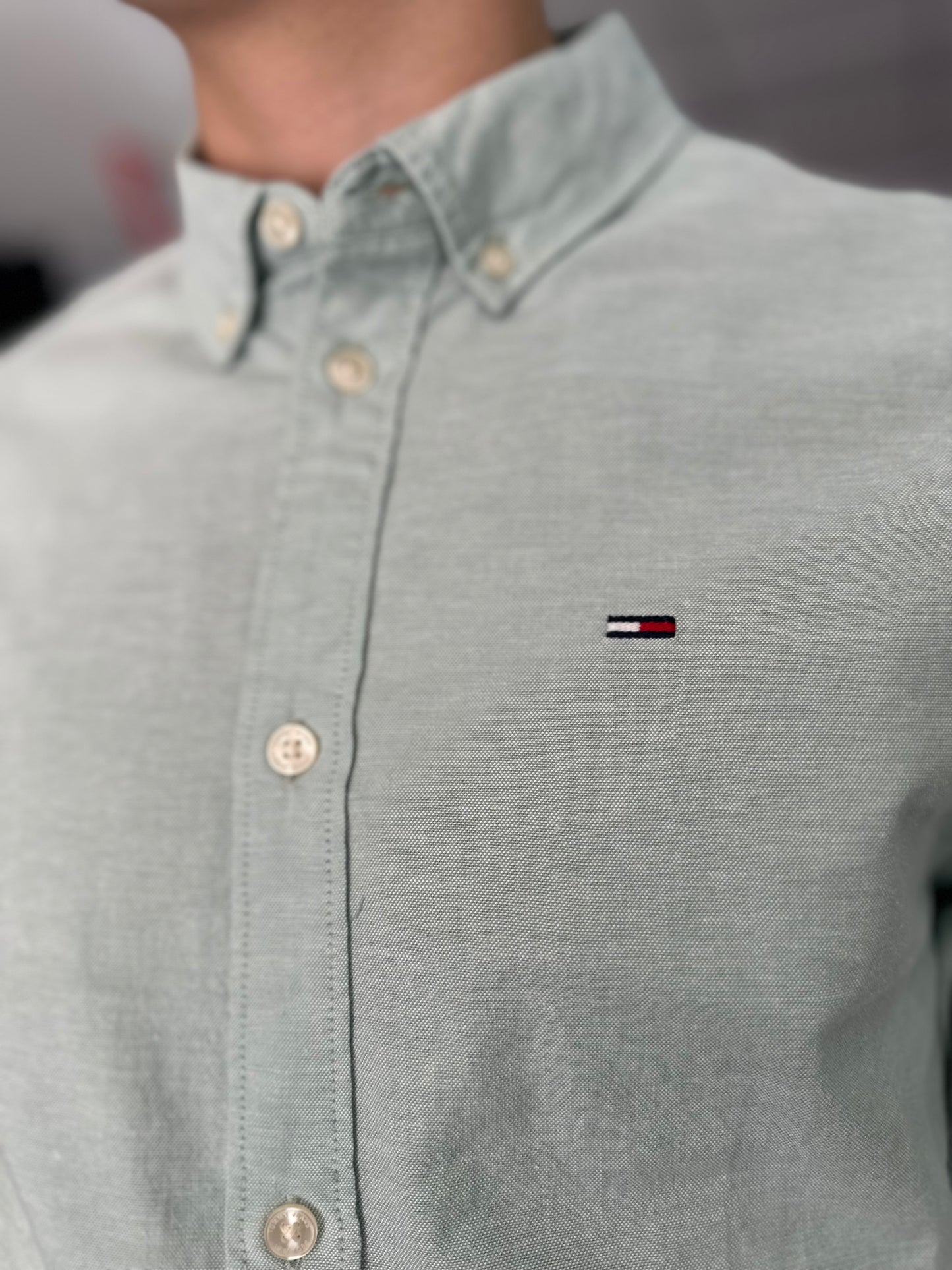CAMISA TOMMY JEANS VERDE
