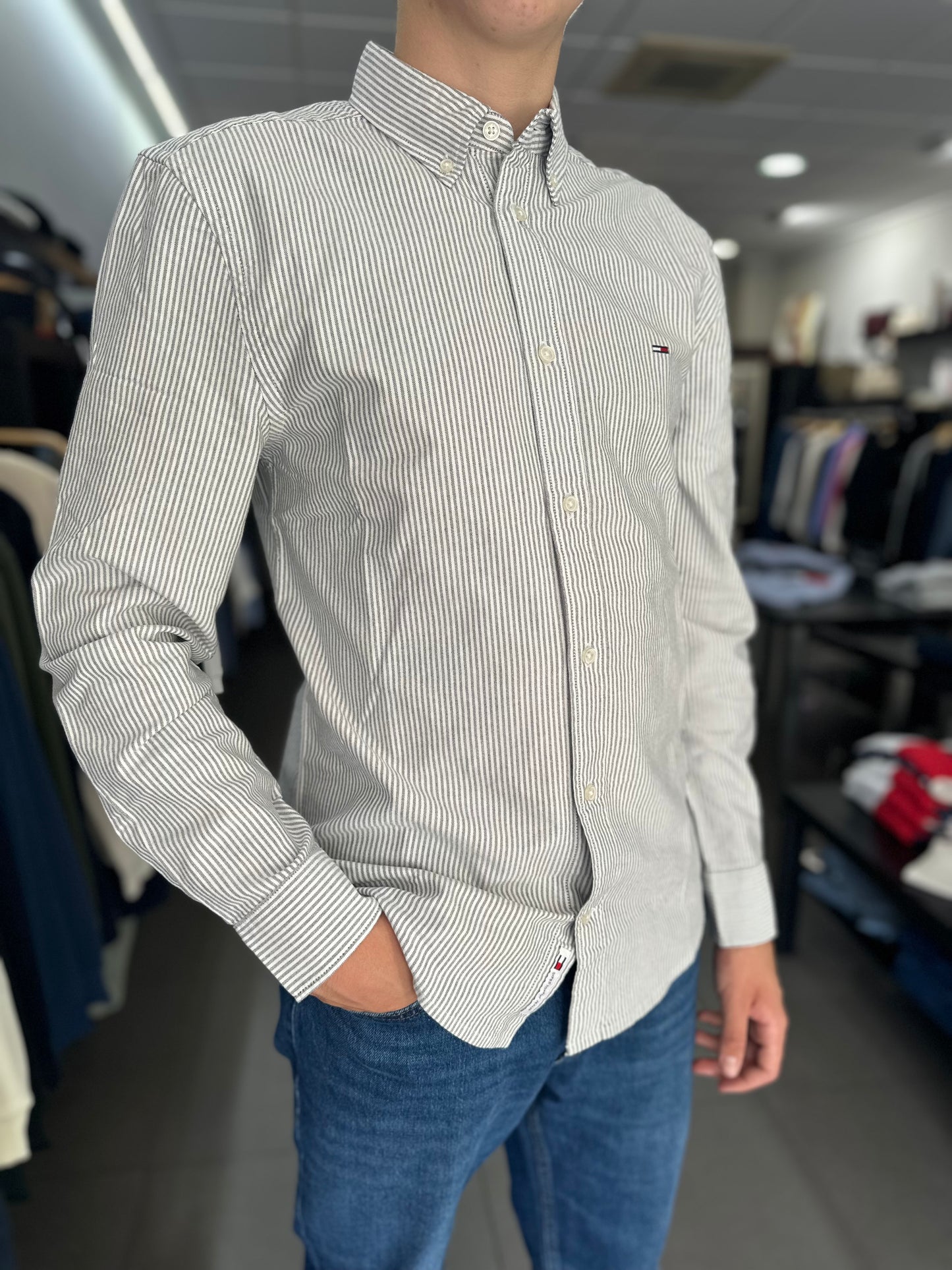 CAMISA TOMMY JEANS RAYAS