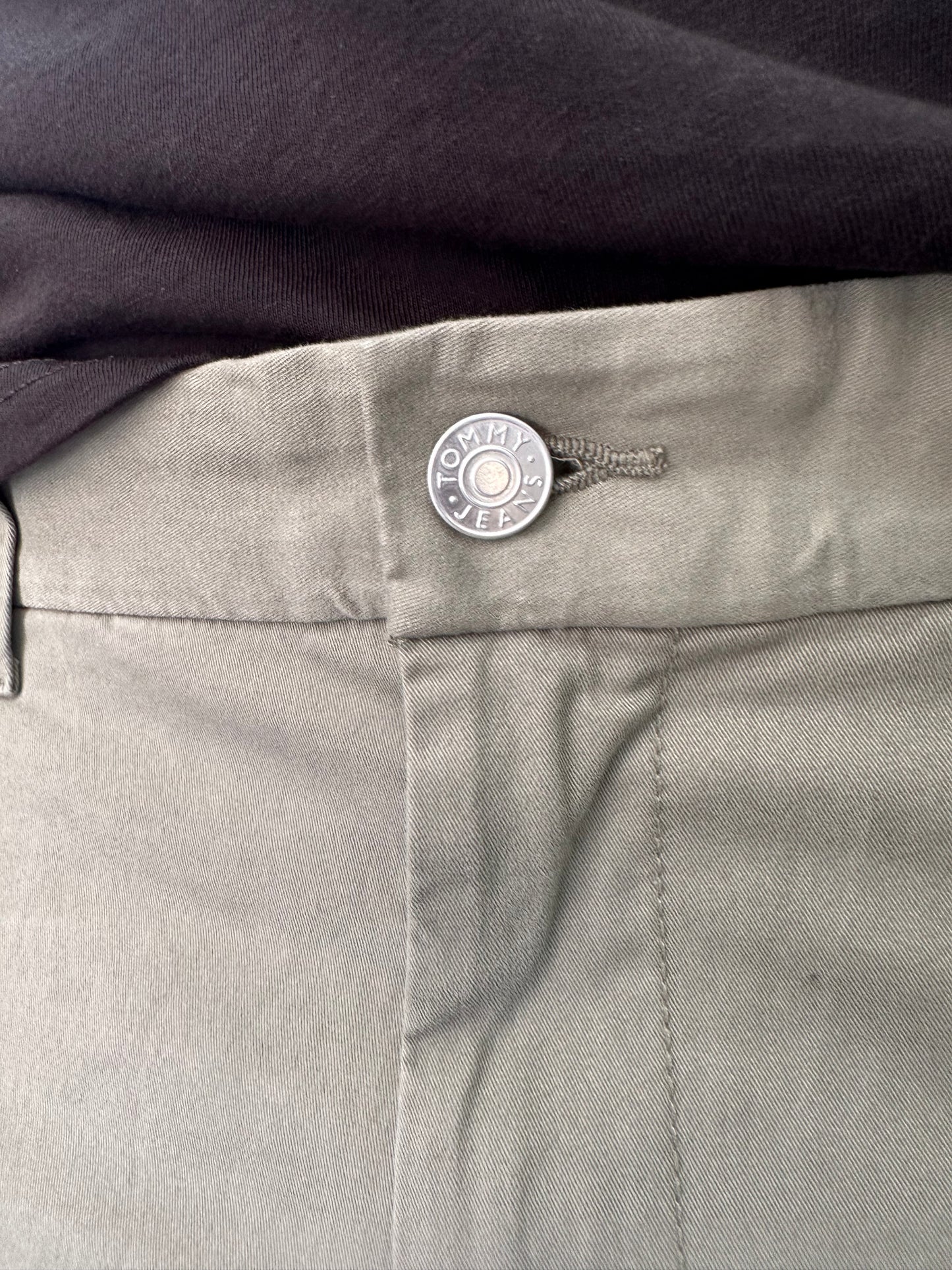 PANTALON CHINO TOMMY JEANS VERDE