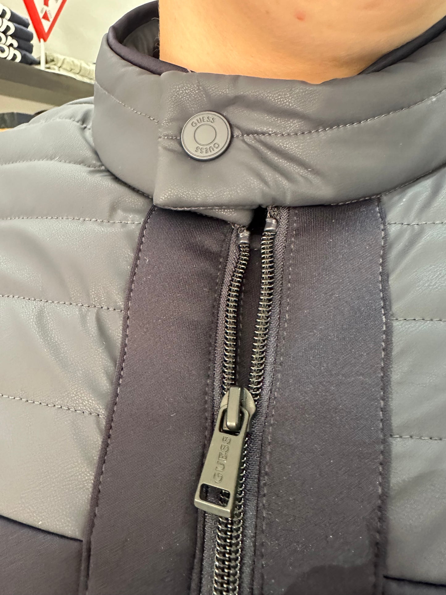 CHAQUETA GUESS AZUL MARINA HOMBRE