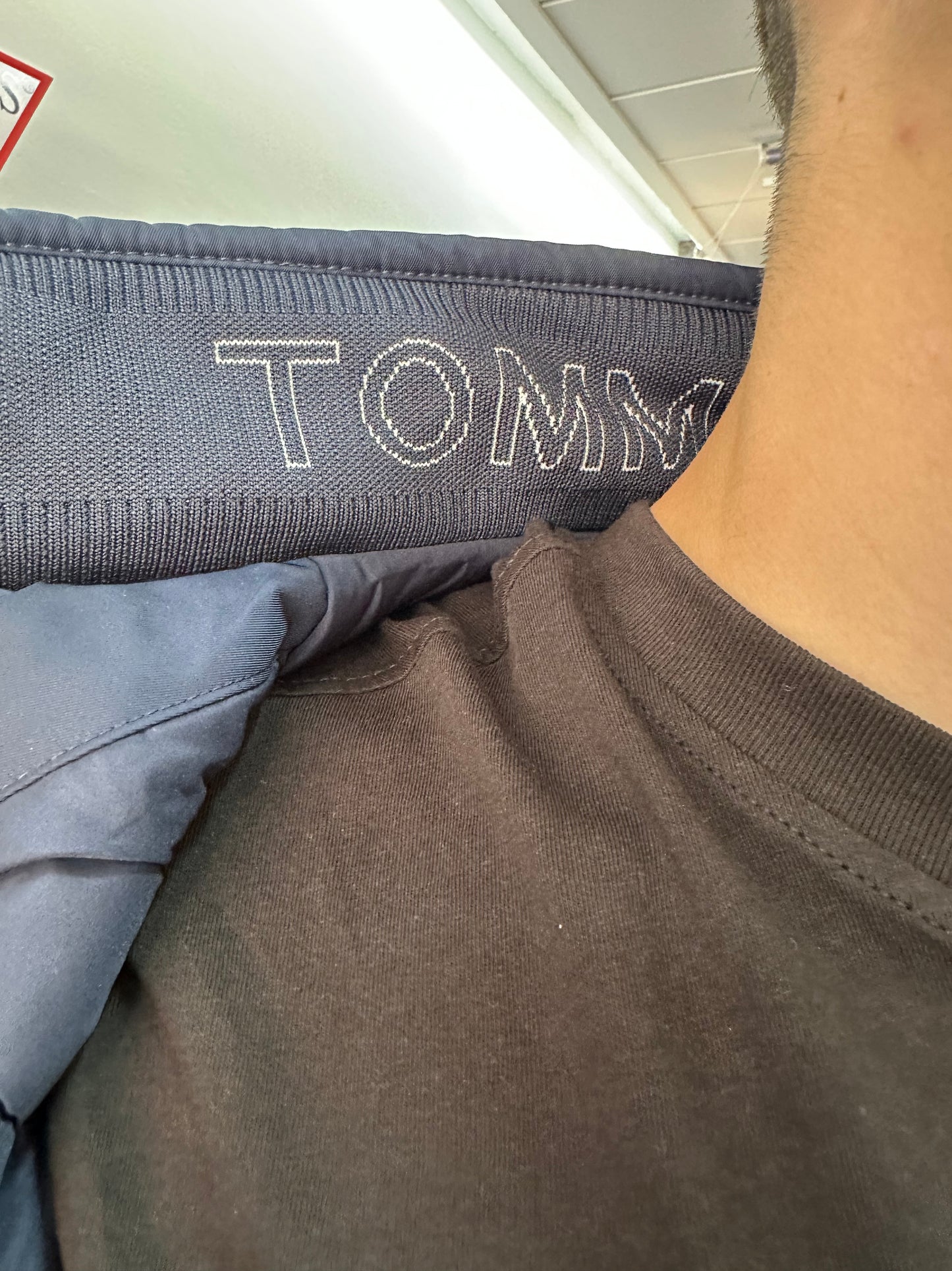 CHAQUETA TOMMY JEANS AZUL MARINO