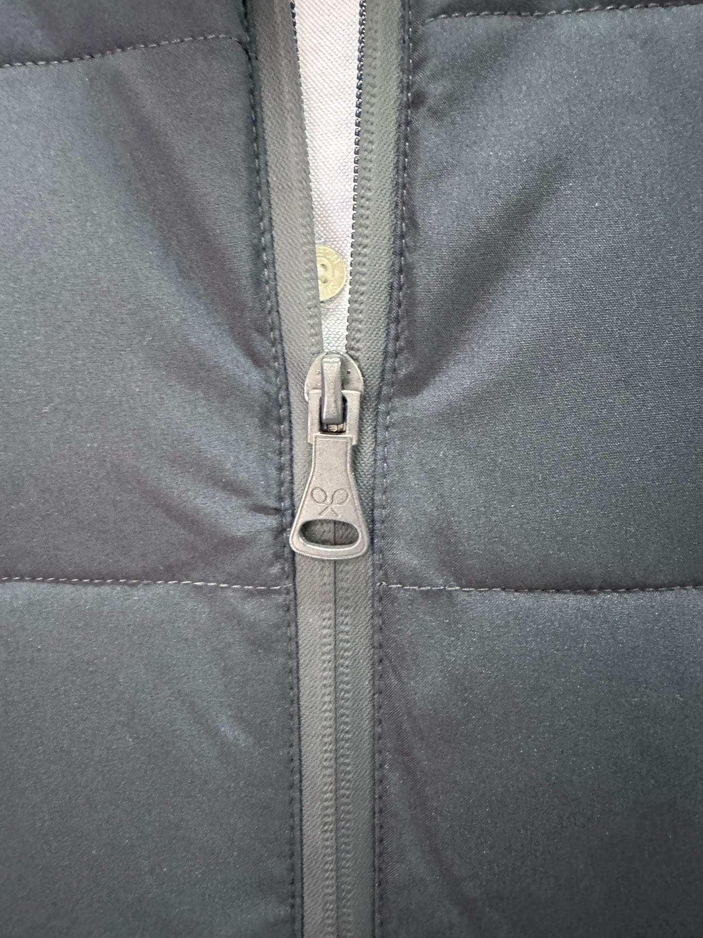 CHALECO SILBON AZUL MARINO