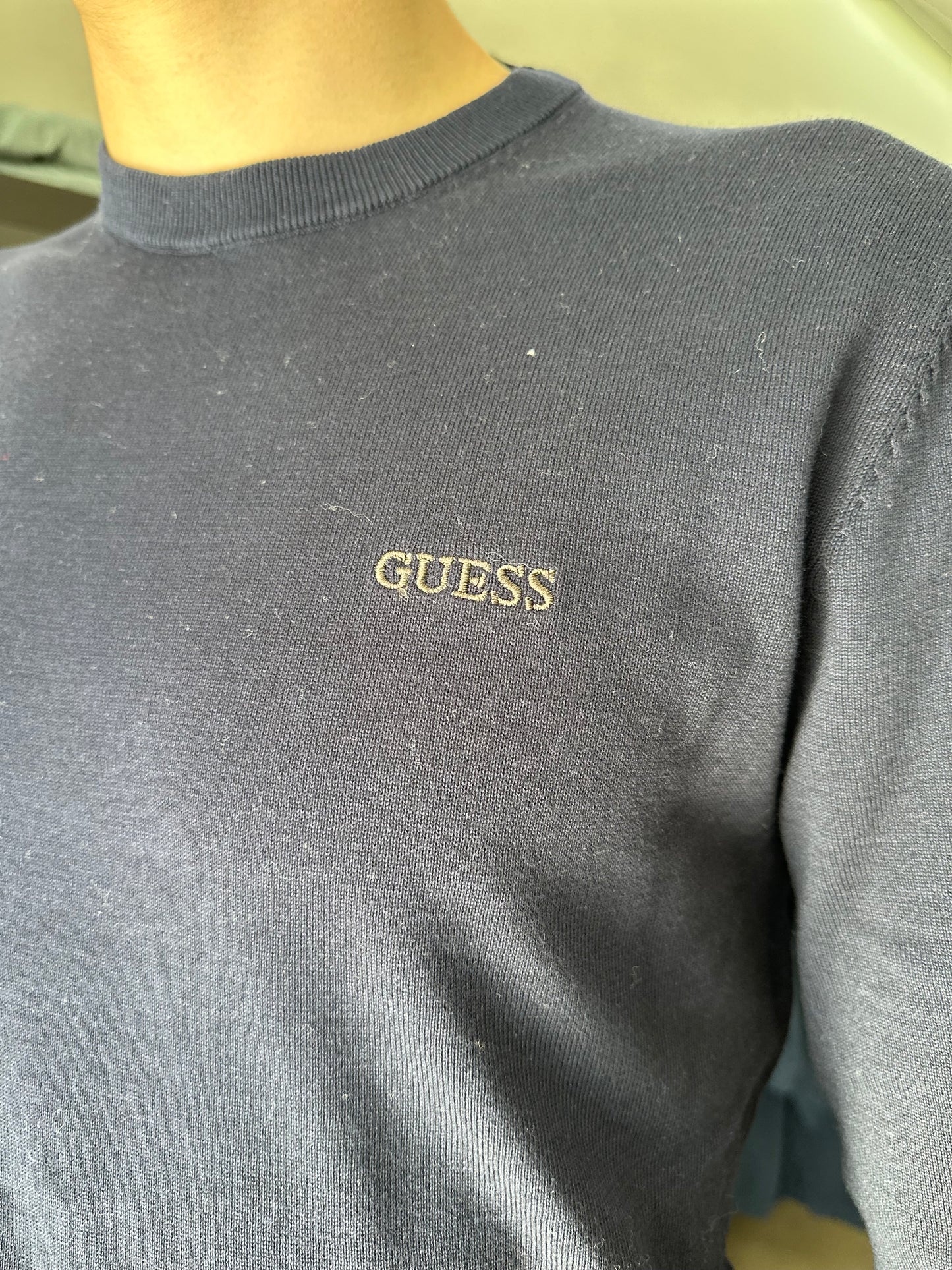 JERSEY GUESS AZUL MARINO
