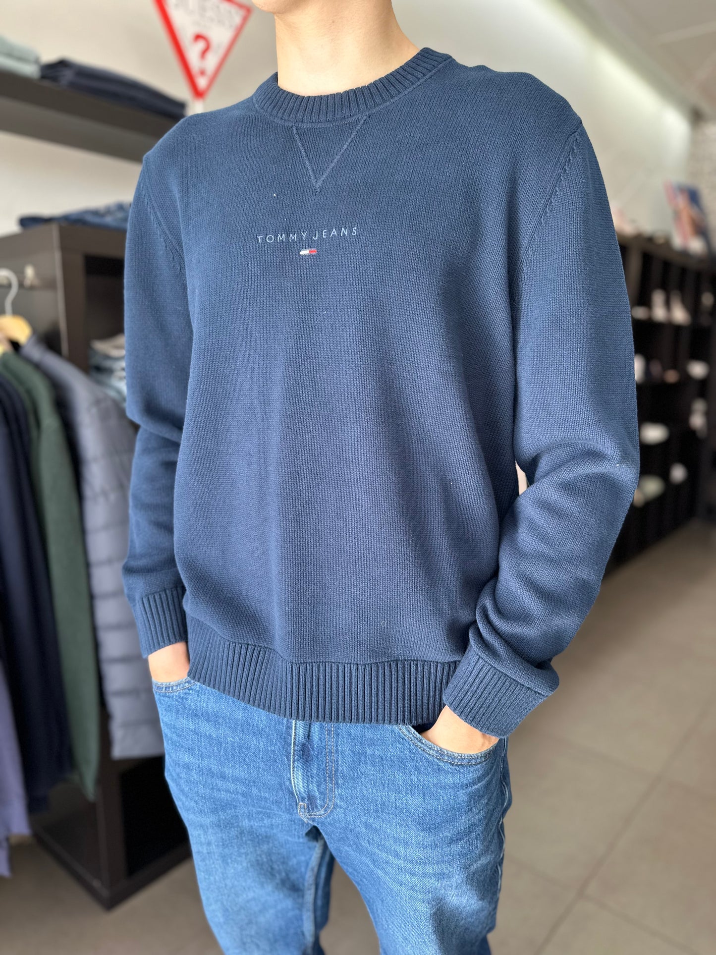 JERSEY TOMMY AZUL MARINO