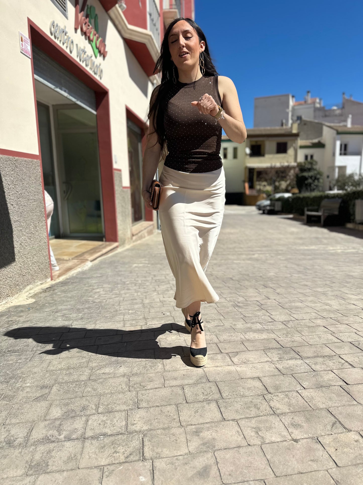 FALDA TIFFOSI KANSAS SATÉN CHAMPÁN