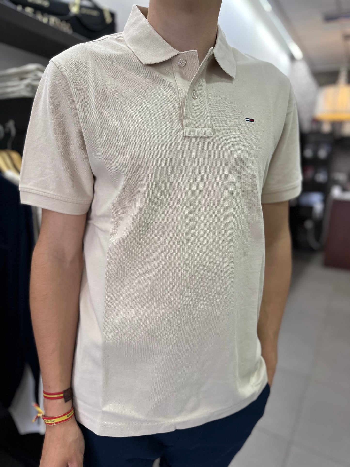 POLO TOMMY BEIGE