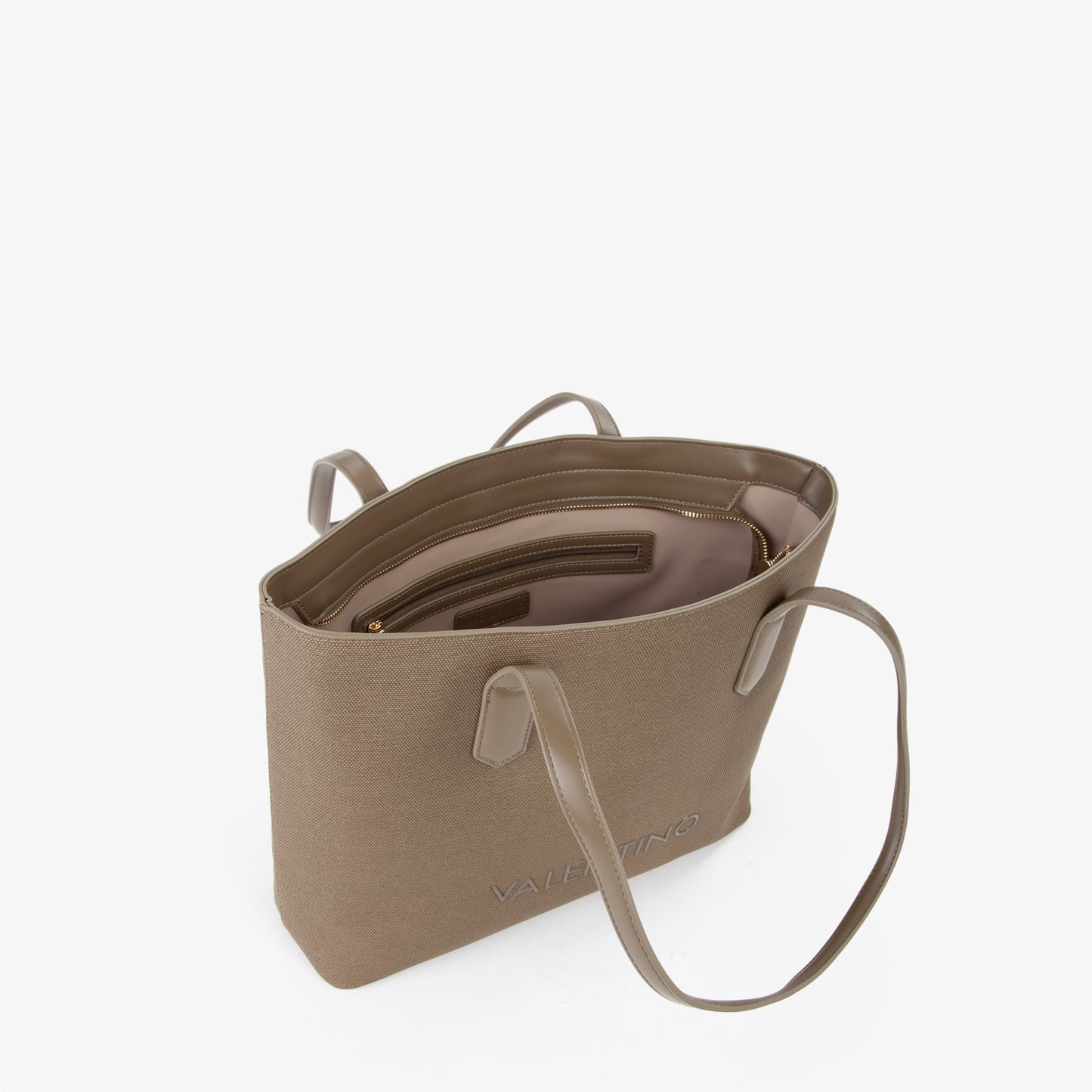 BOLSO VALENTINO SHOPPER VERDE CAQUI