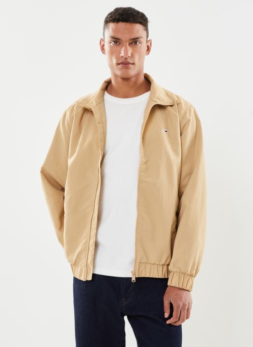 CHAQUETA TOMMY JEANS CORTAVIENTOS CAMEL HOMBRE