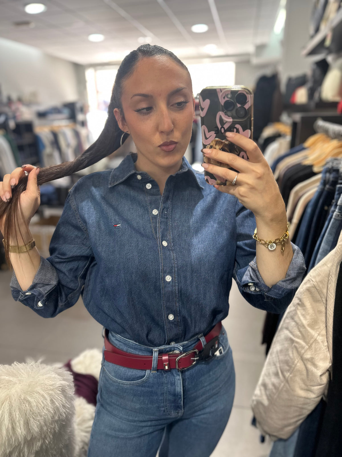Camisa Vaquera Tommy
