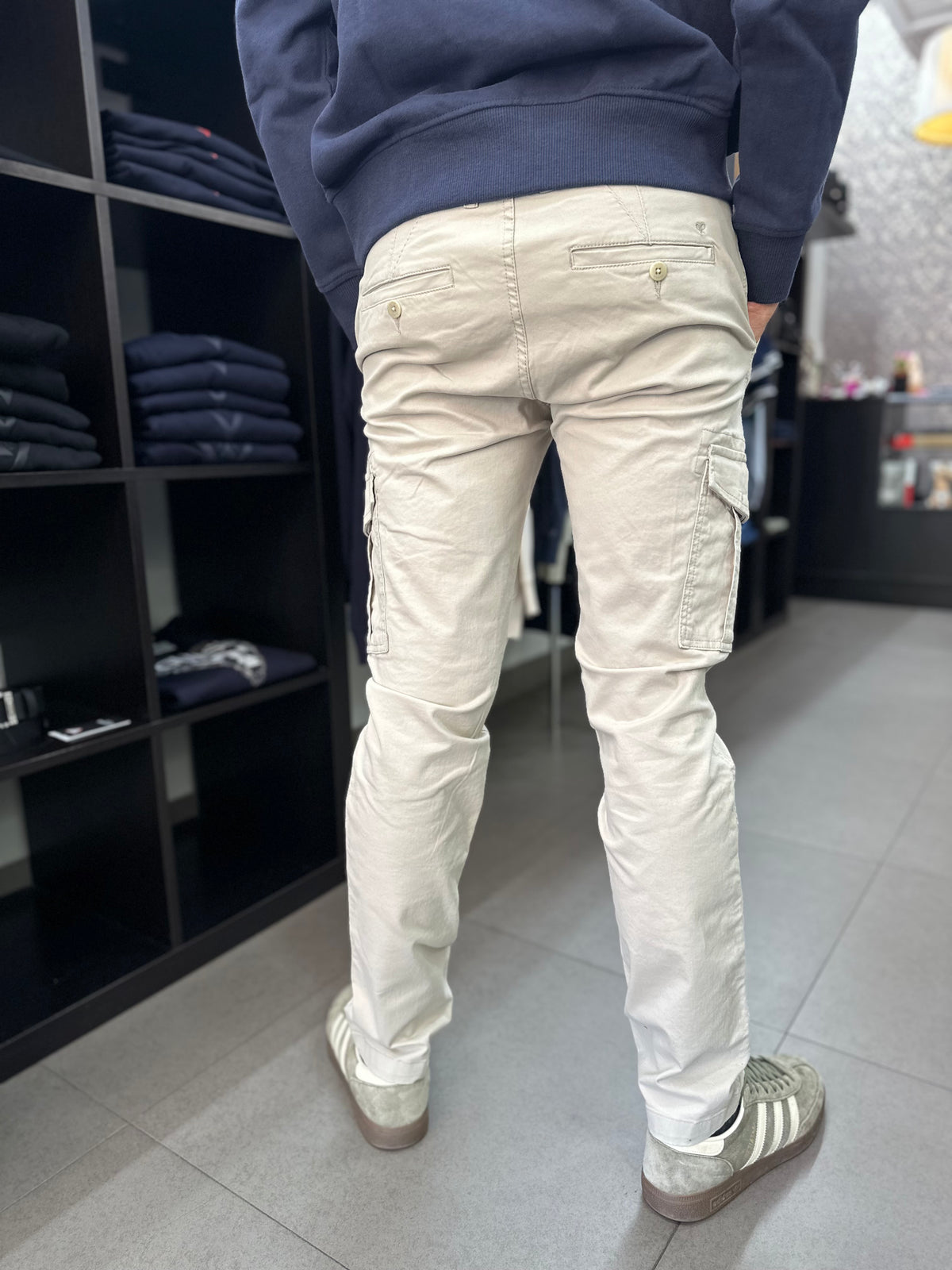 Pantalón Silbon Cargo beige