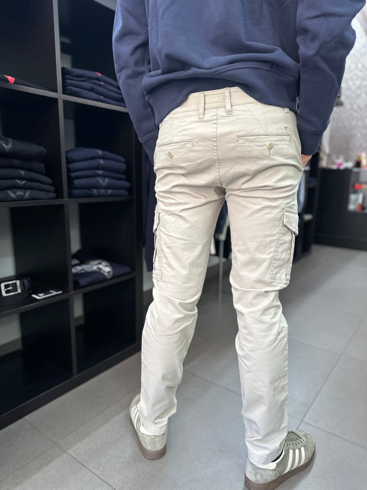 Pantalón Silbon Cargo beige
