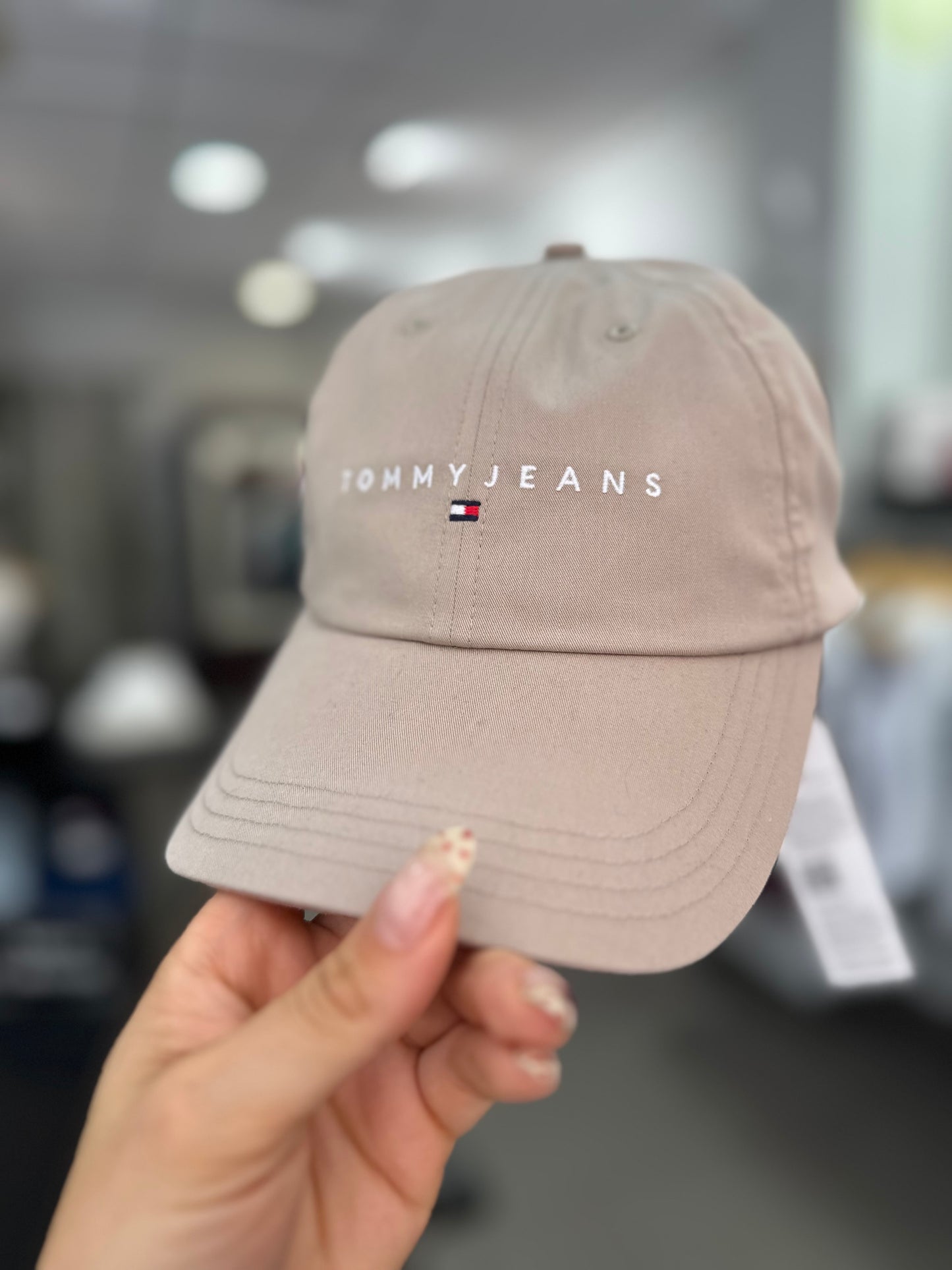 GORRA TOMMY JEANS BEIGE