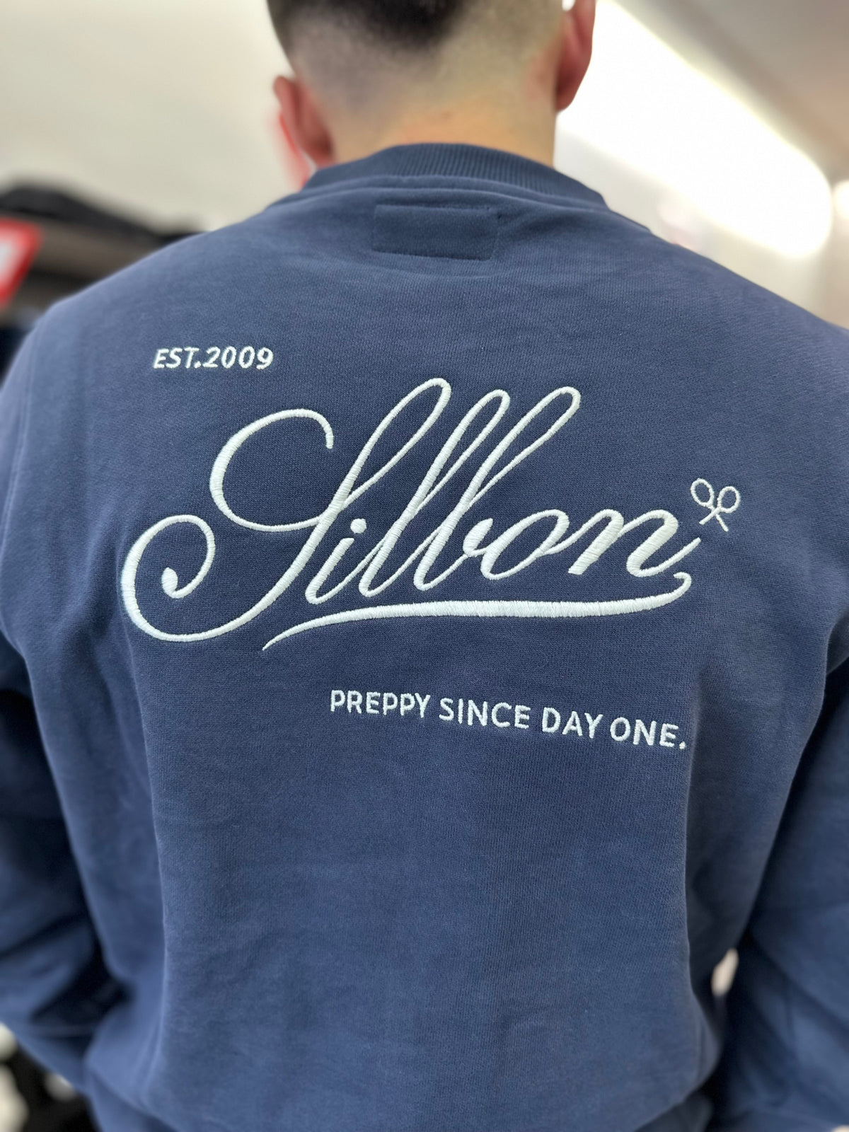 Sudadera Silbon Marina logo espalda