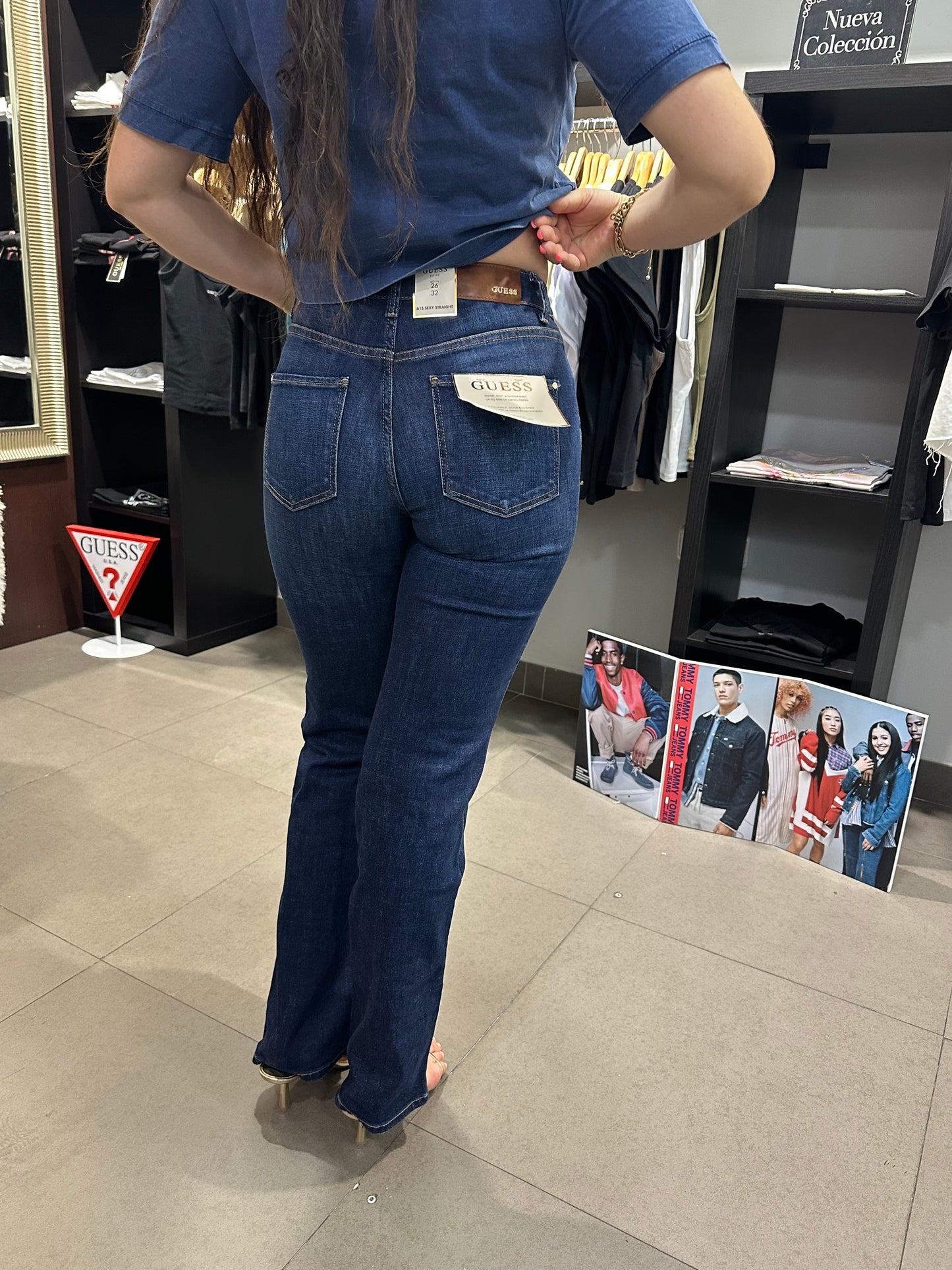 Vaquero Guess sexy straight rectos