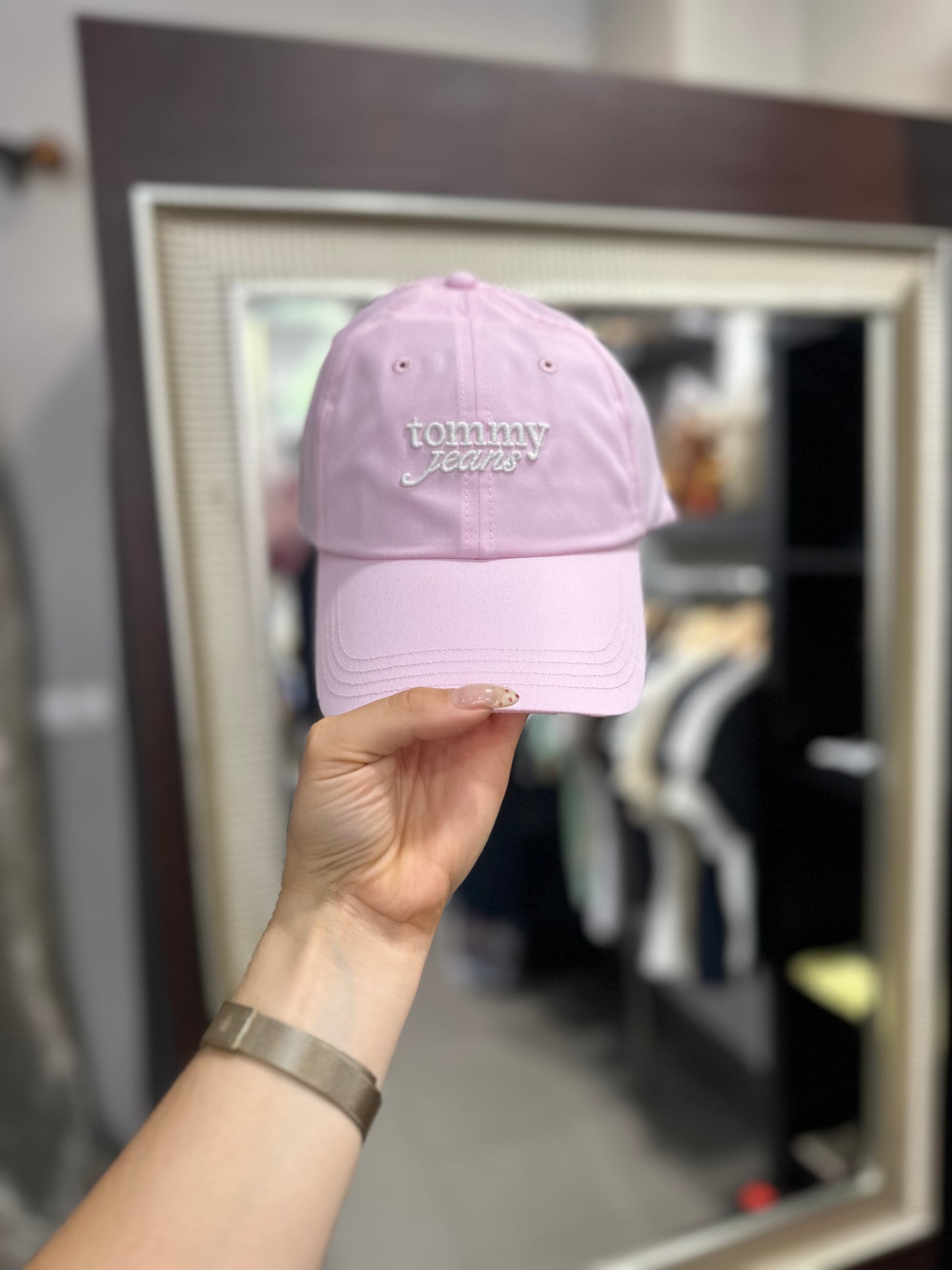GORRA TOMMY JEANS ROSA