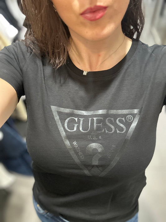 Camiseta Guess Total Black