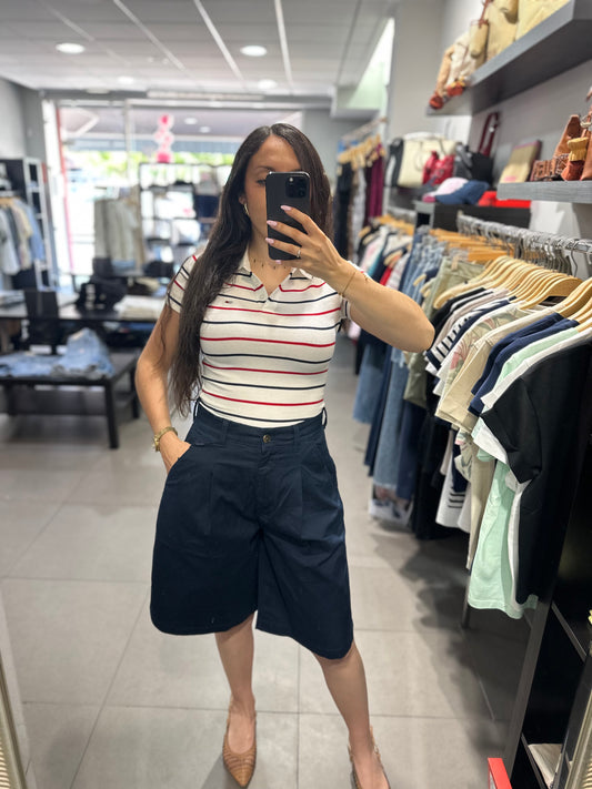 Bermuda Tommy chino azul marino