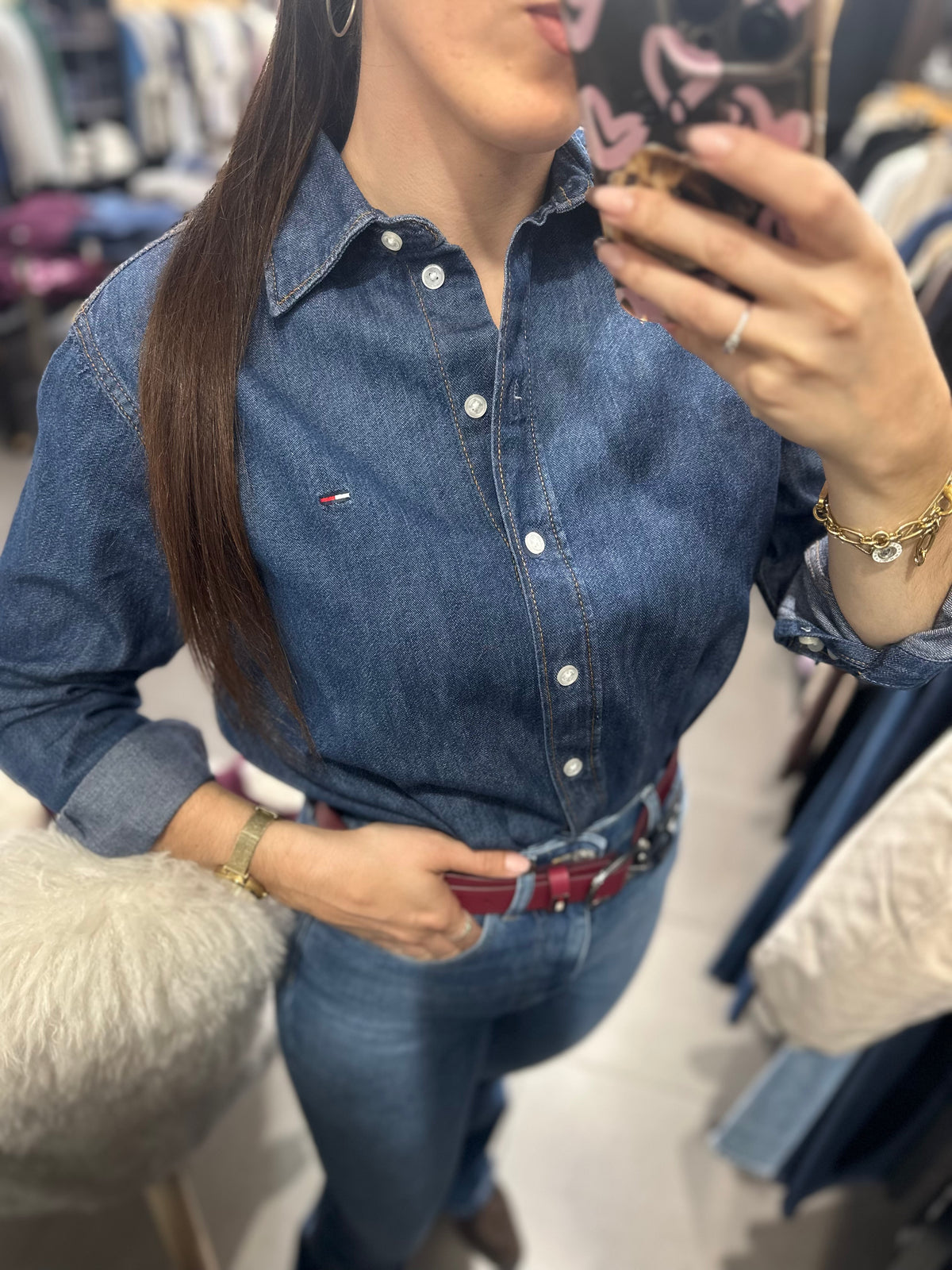 Camisa Vaquera Tommy