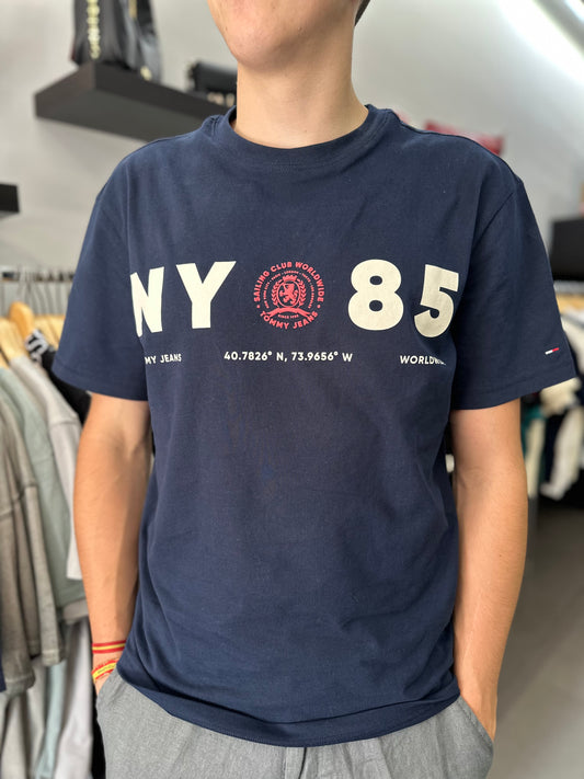 Camiseta NY Tommy marina