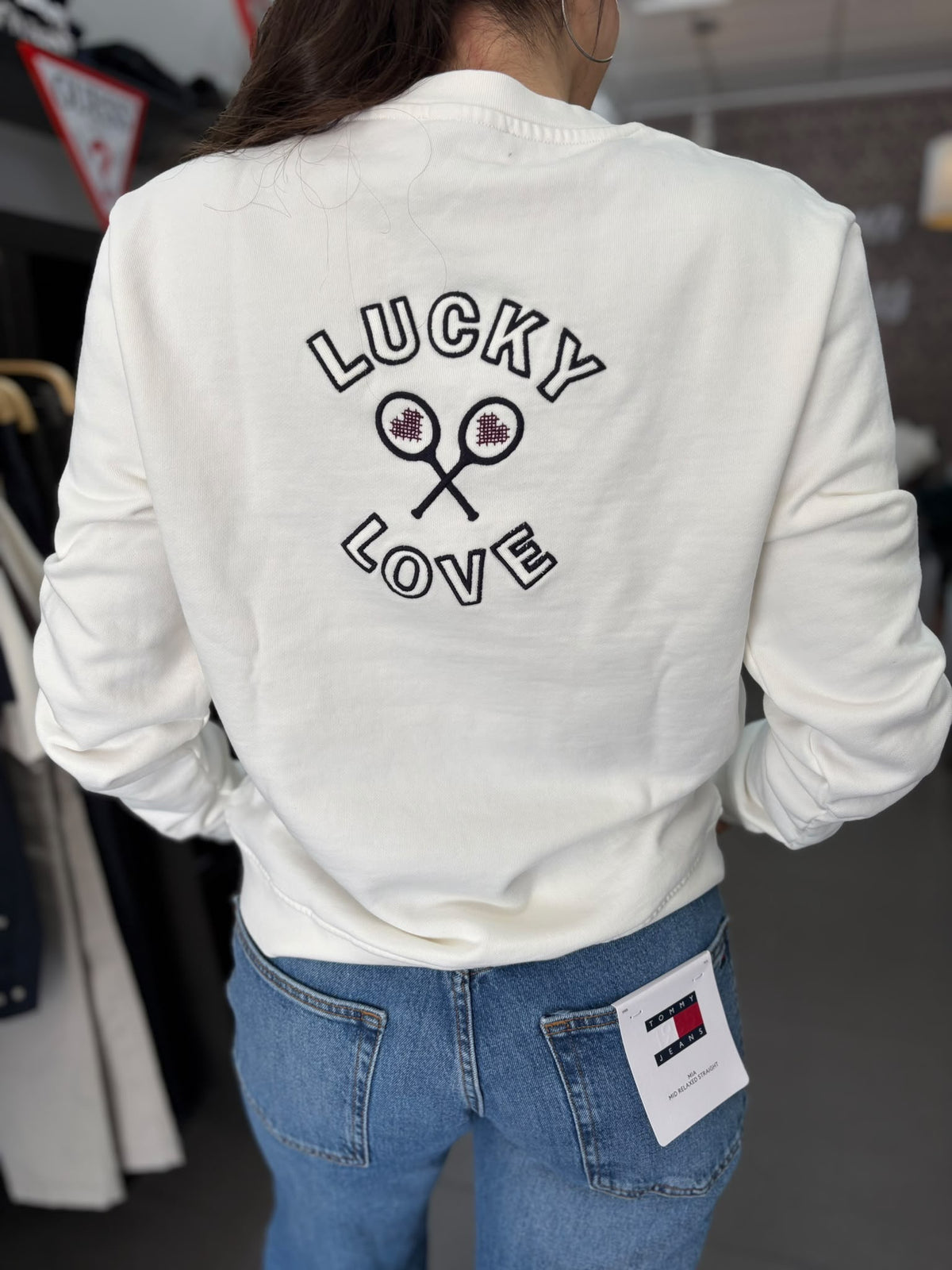 Sudadera Silbon logo espalda Love