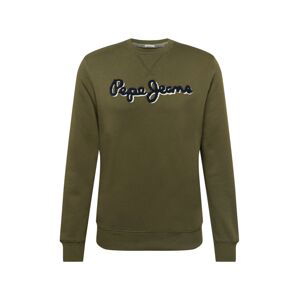 SUDADERA VERDE LOGO BORDADO PEPE JEANS