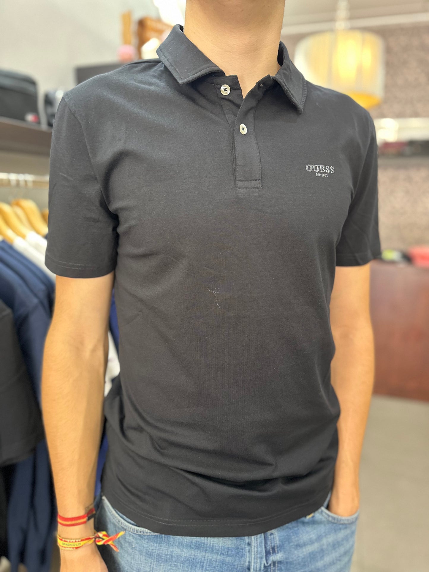 Polo Guess negro