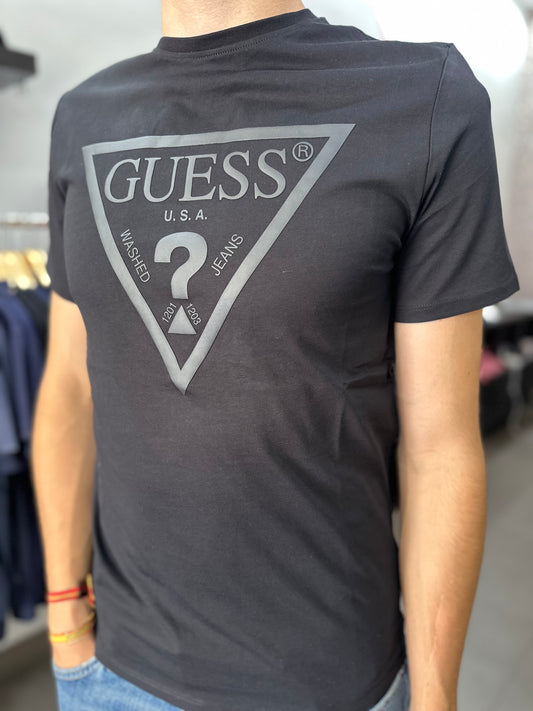 Camiseta Guess negra