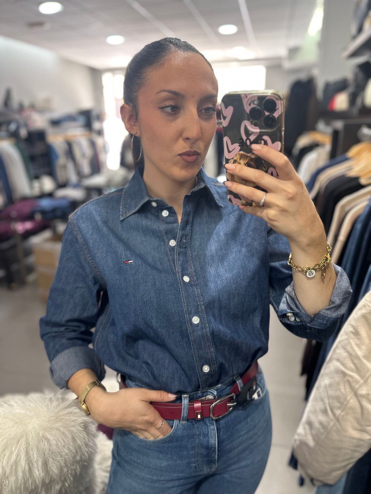 Camisa Vaquera Tommy