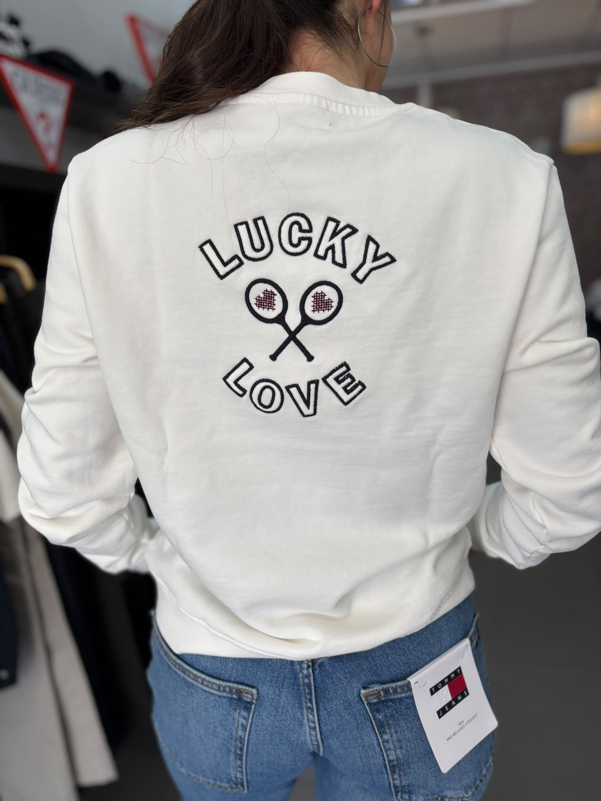 Sudadera Silbon logo espalda Love