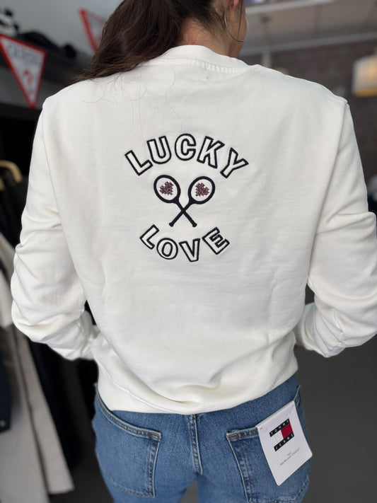 Sudadera Silbon logo espalda Love