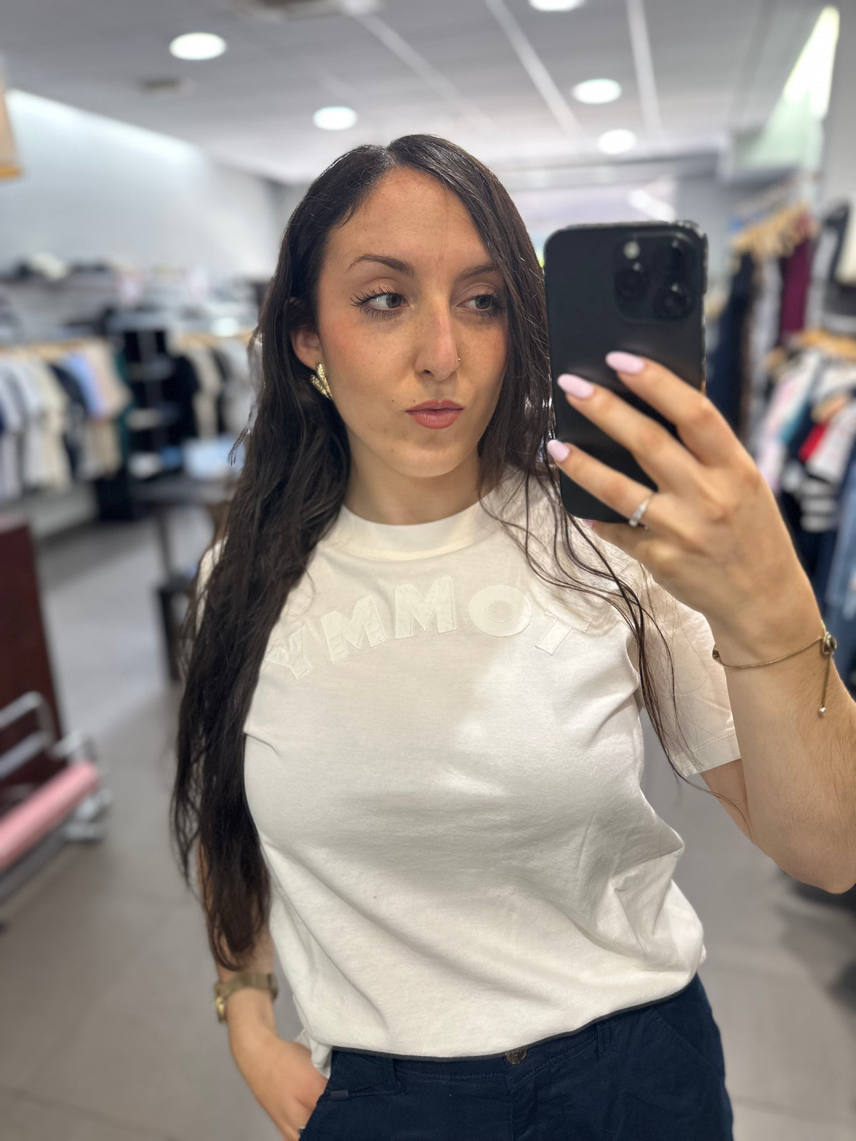 CAMISETA TOMMY CRUDA OVERSICE