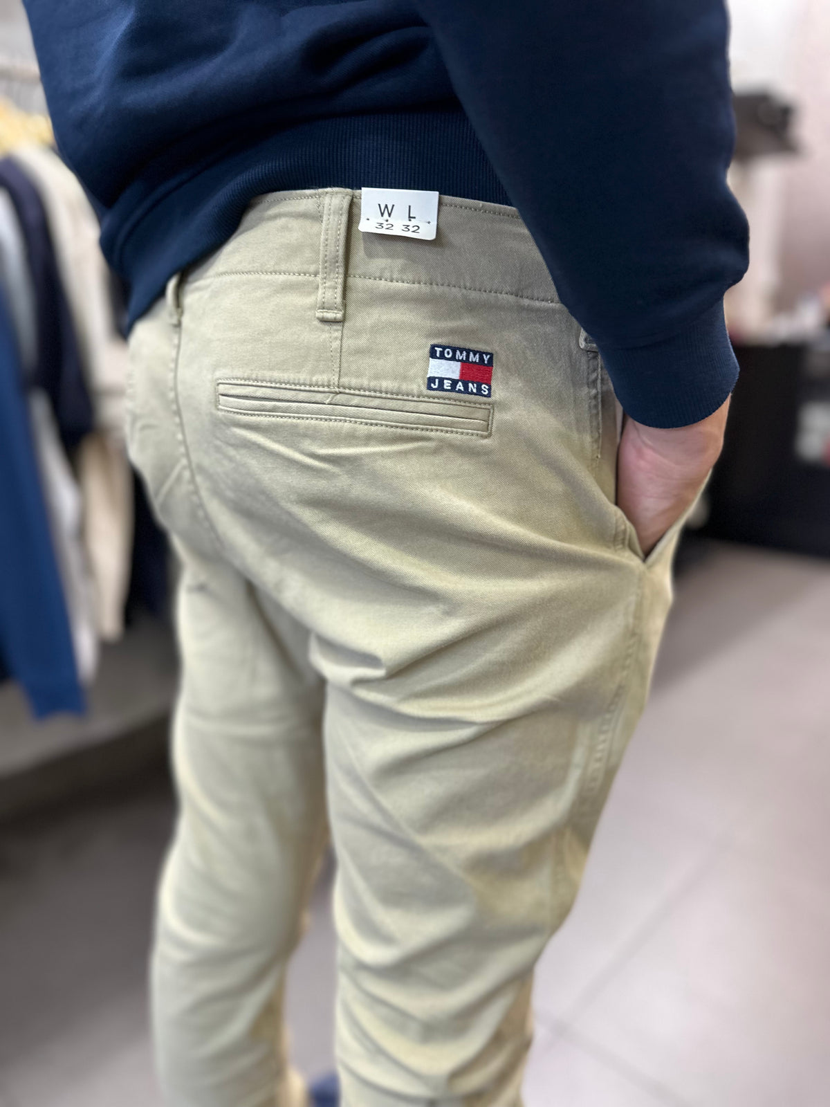 Chino Tommy beige