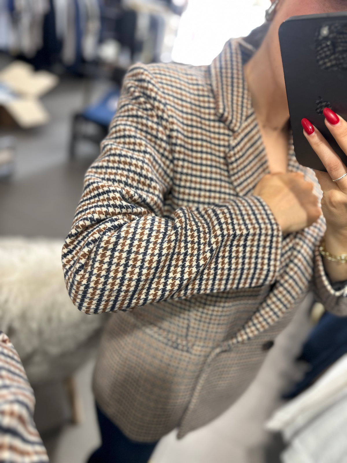 Chaqueta Tiffosi blazer paño abrigo