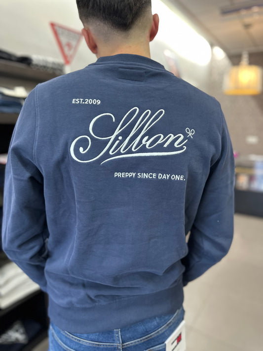 Sudadera Silbon Marina logo espalda