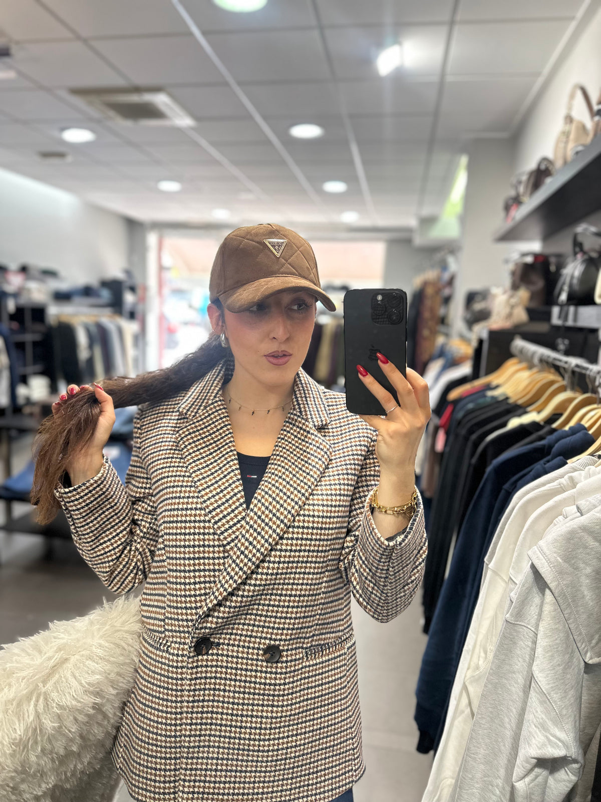 Chaqueta Tiffosi blazer paño abrigo