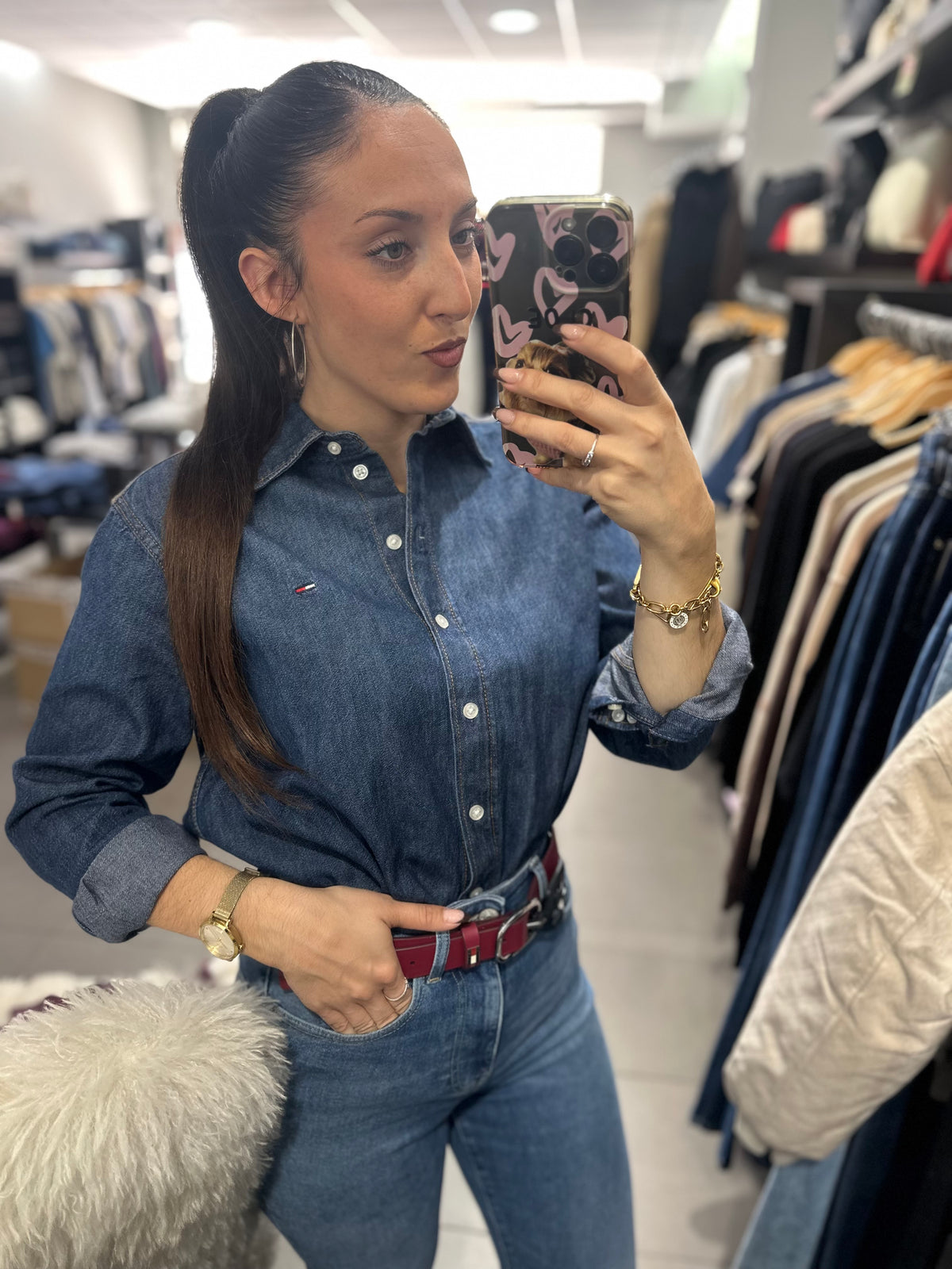 Camisa Vaquera Tommy