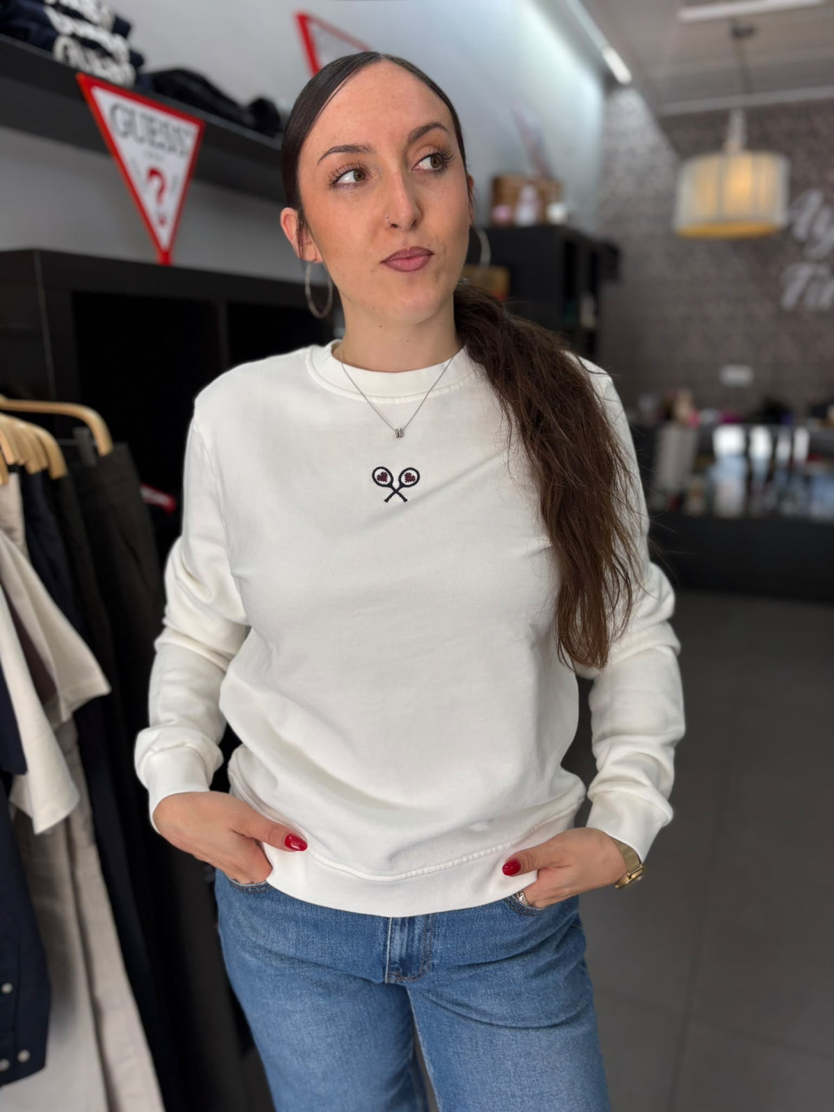 Sudadera Silbon logo espalda Love