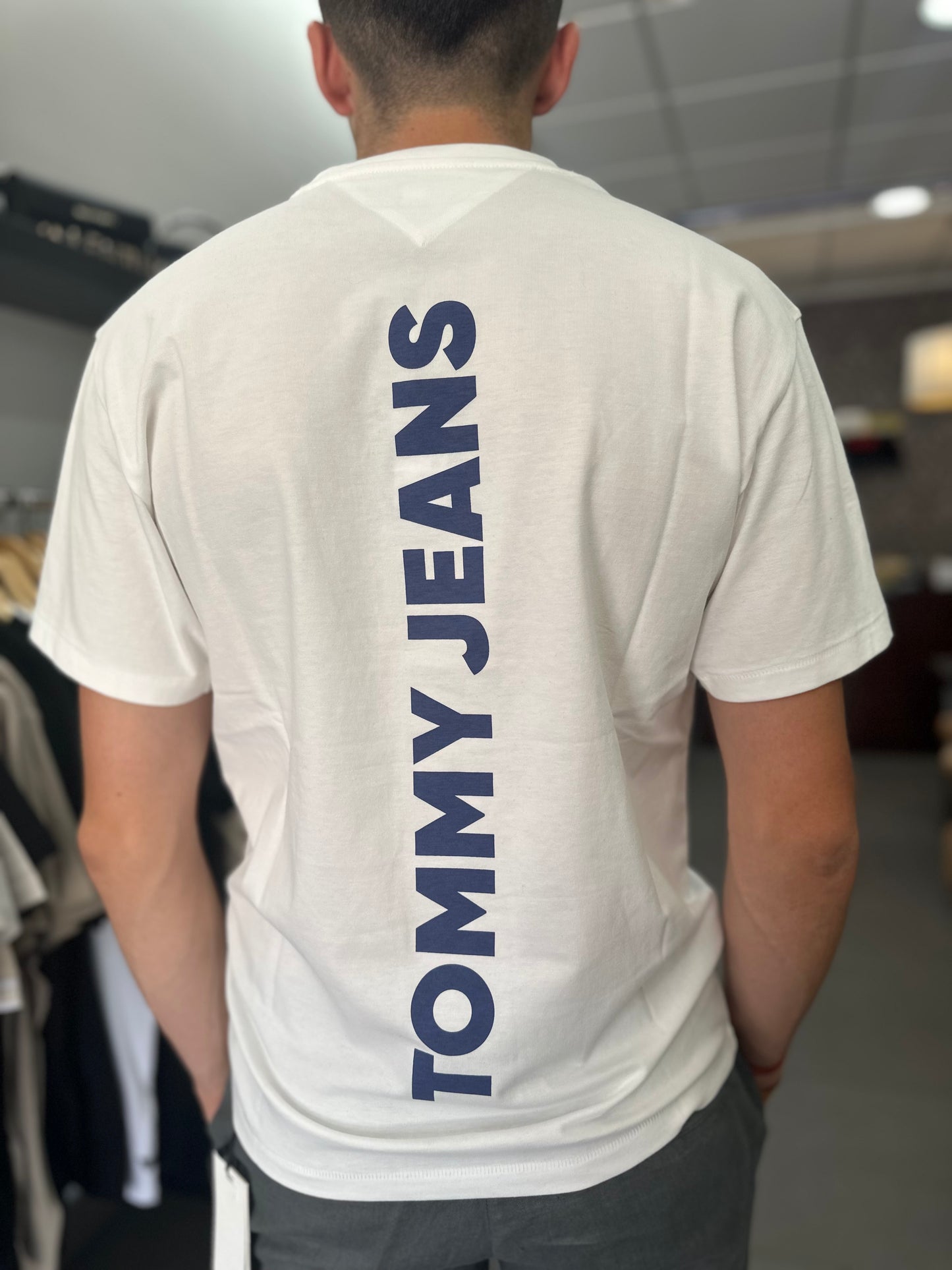 Camiseta NY Tommy blanca