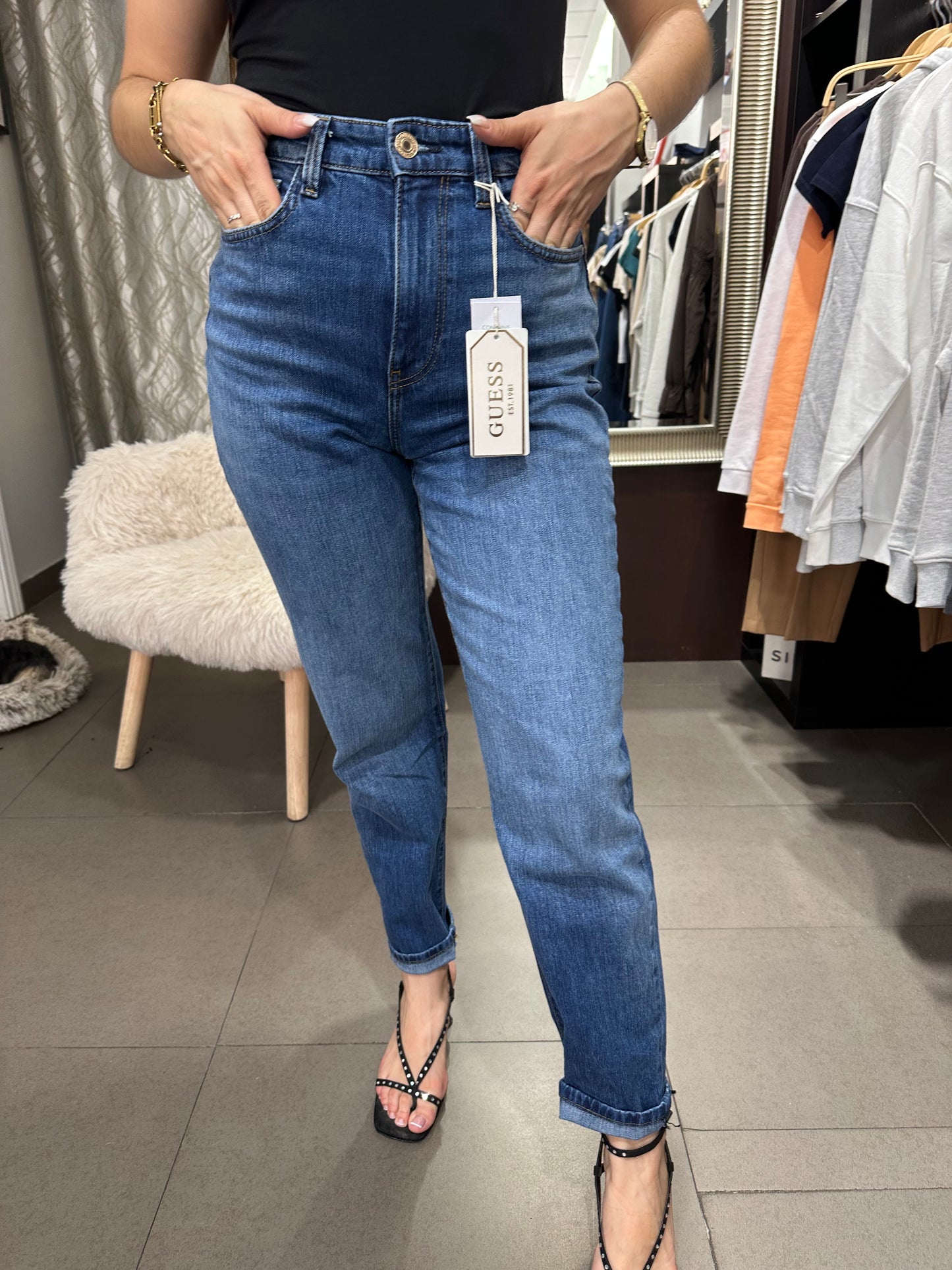Vaquero Guess Mom Fit