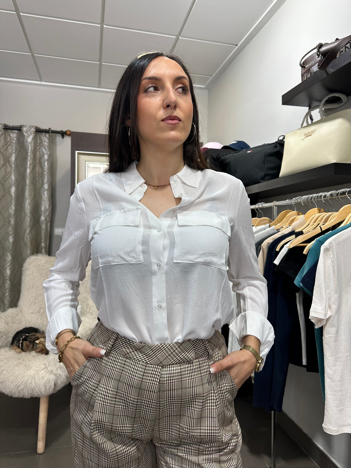 Camisa Tiffosi blanca