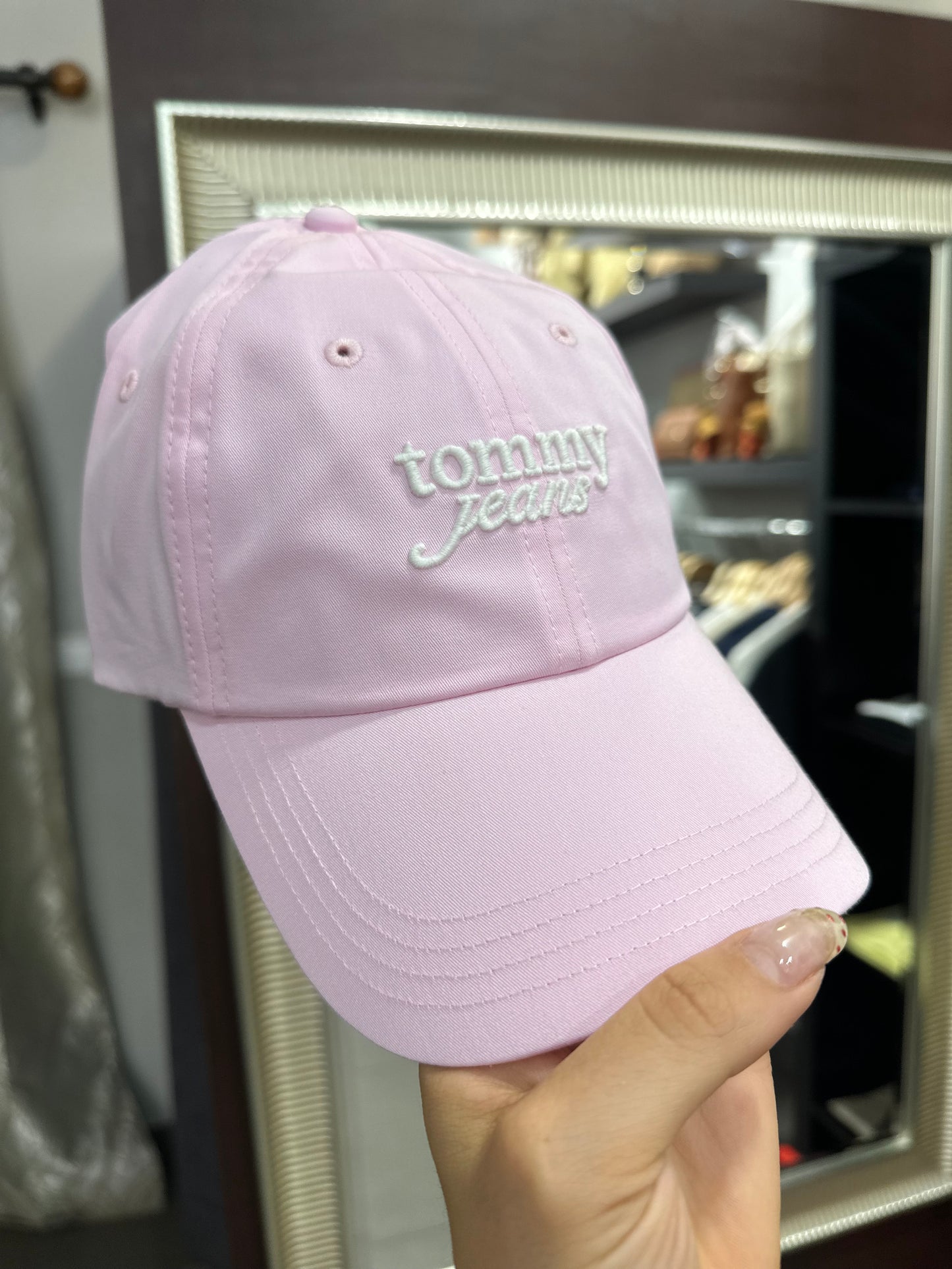 GORRA TOMMY JEANS ROSA