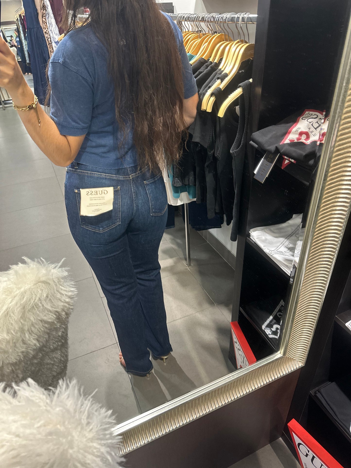 Vaquero Guess sexy straight rectos