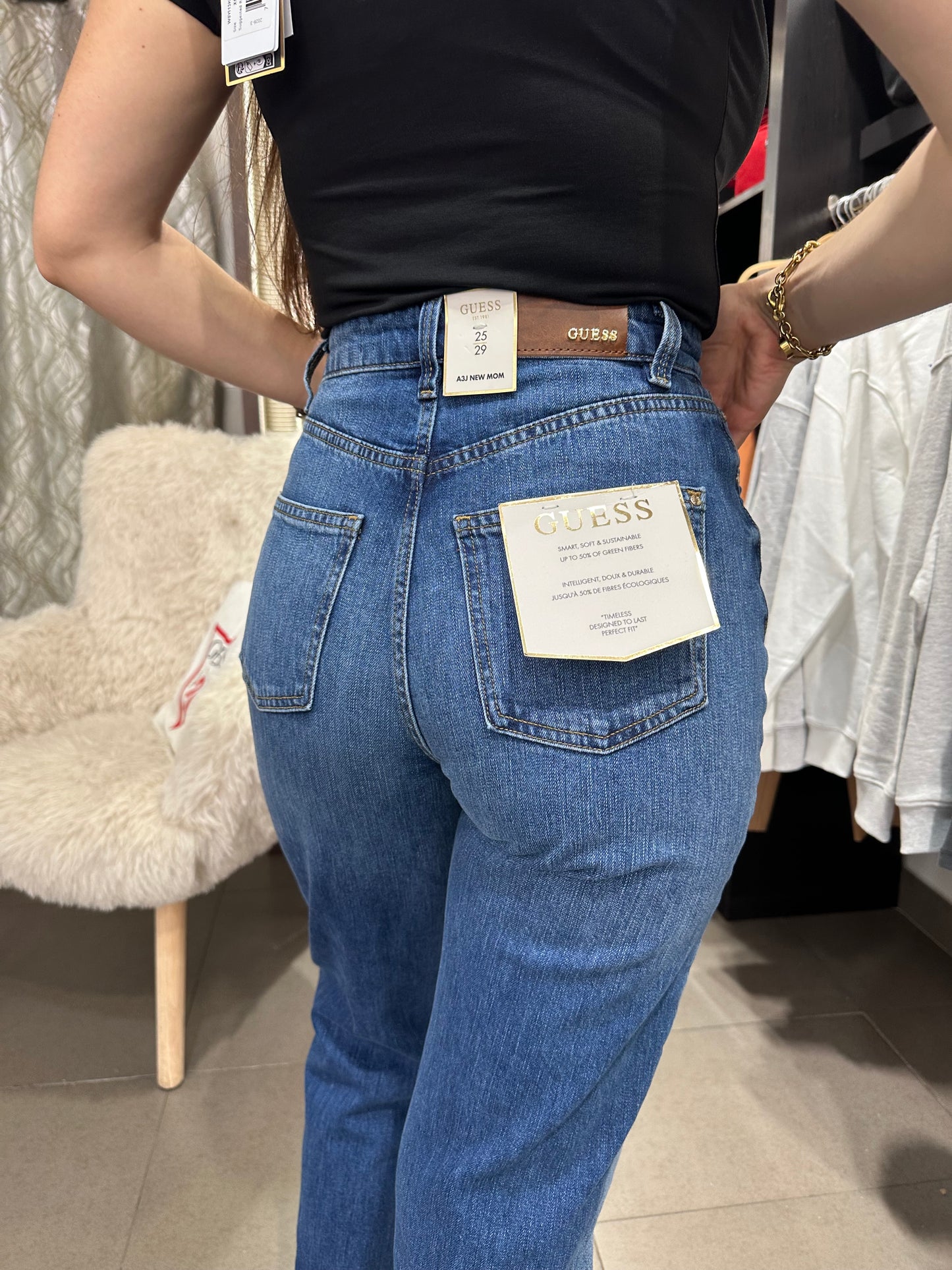 Vaquero Guess Mom Fit