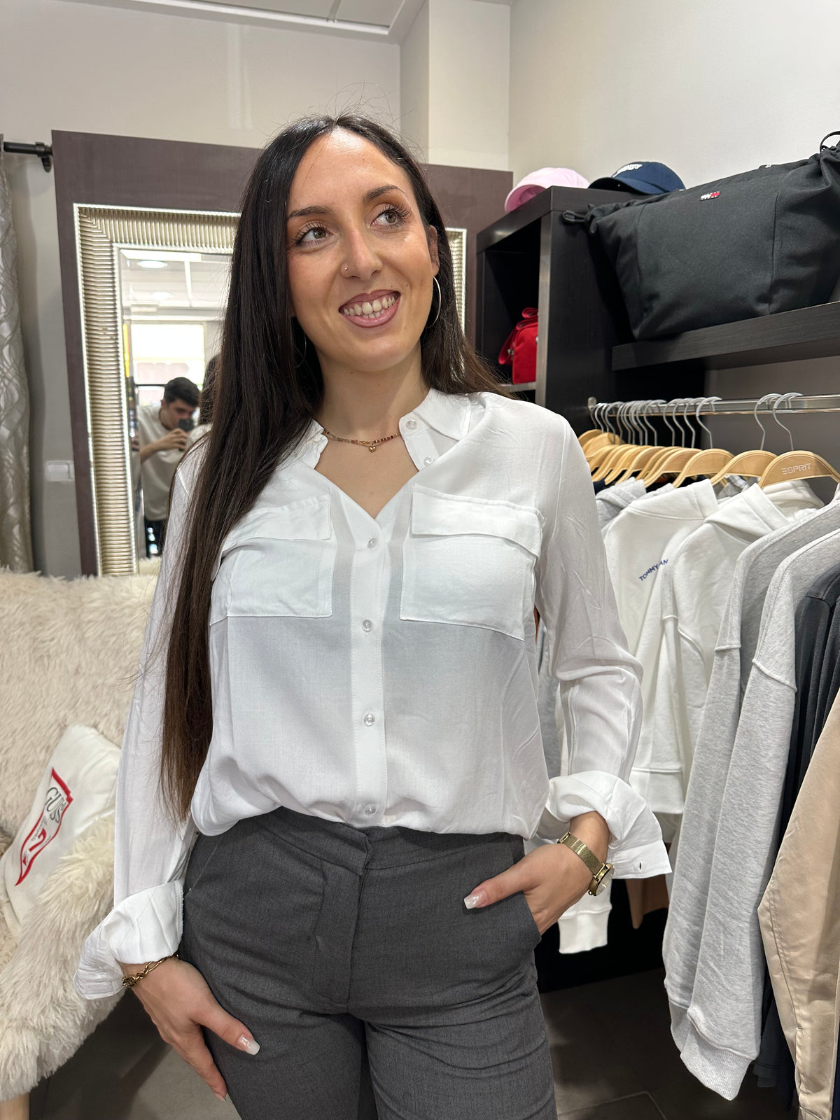 Camisa Tiffosi blanca