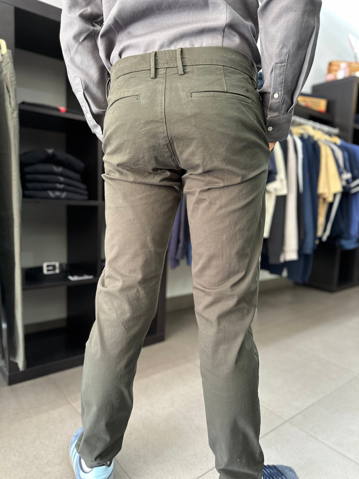 Pantalón Silbon chino verde