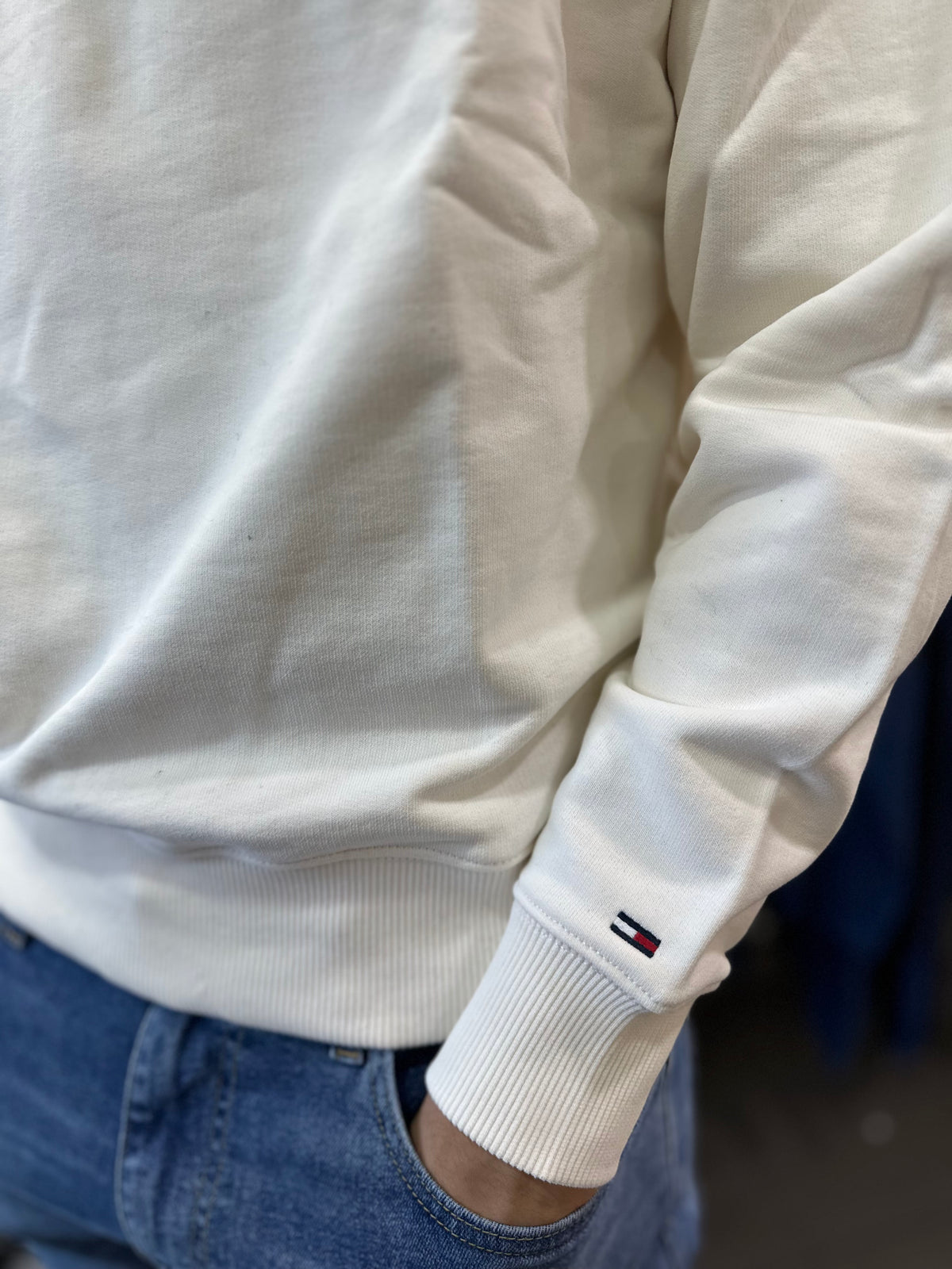 Sudadera Tommy tipo polo